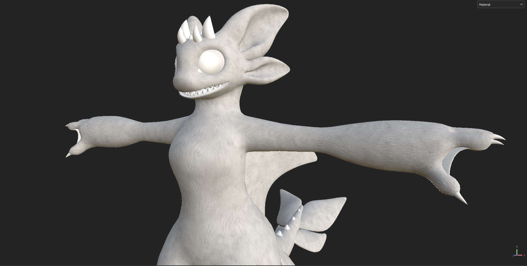 Furbrushed Maelstrorca Normal, Height & Roughness Maps