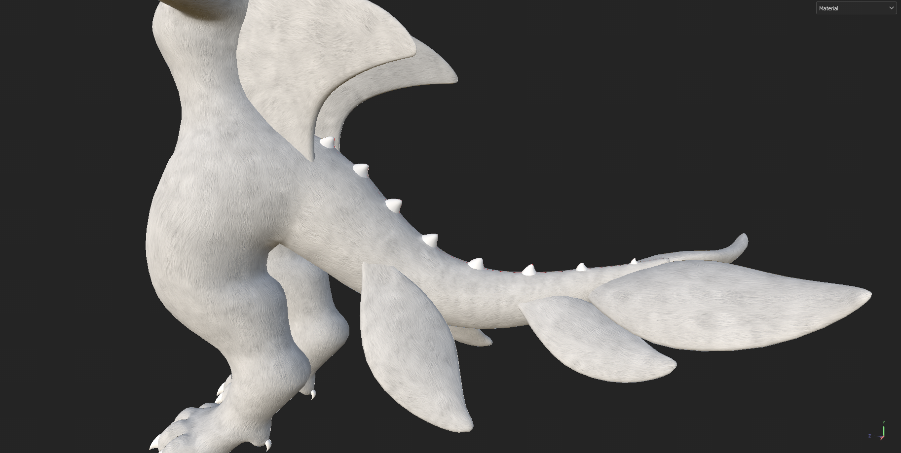 Furbrushed Maelstrorca Normal, Height & Roughness Maps