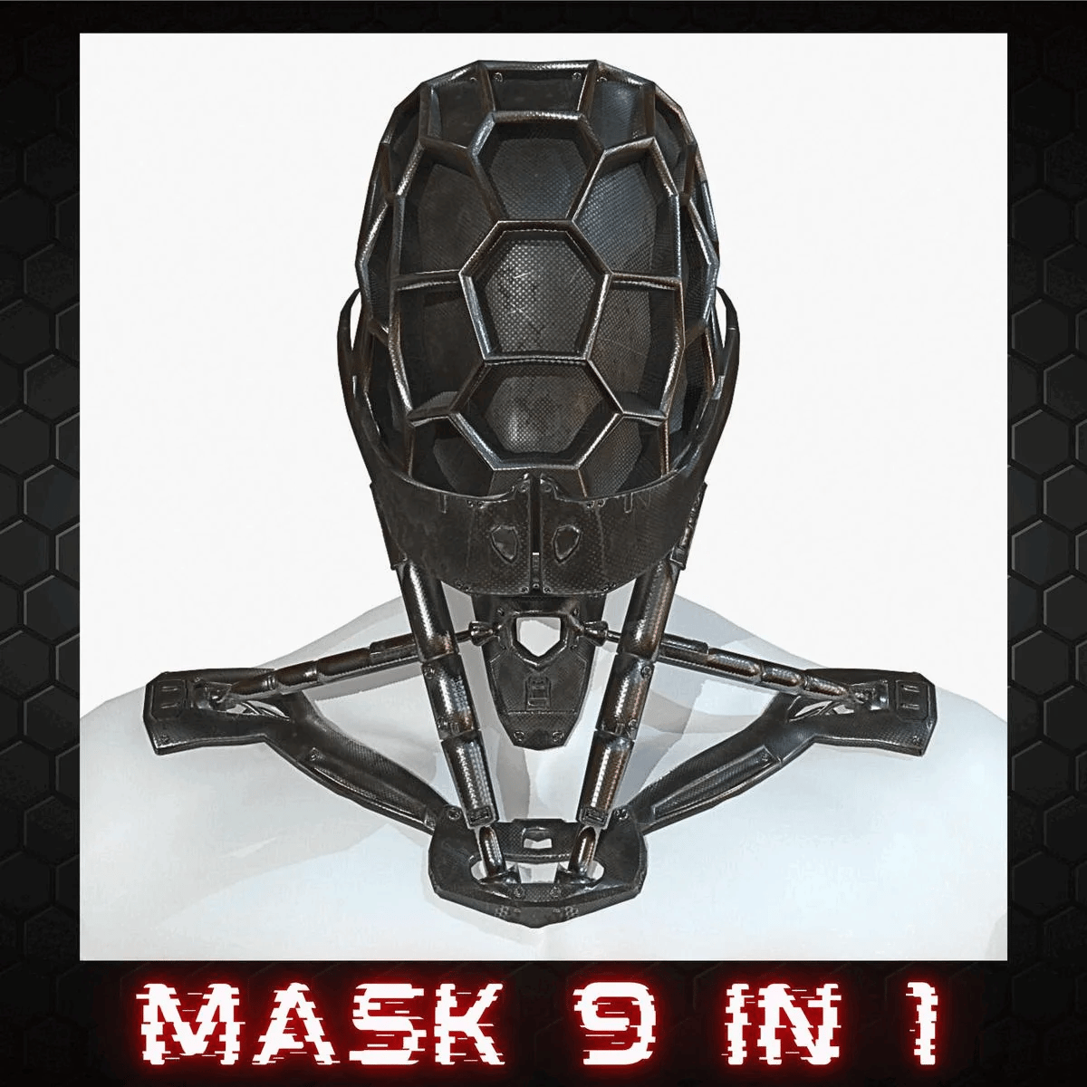 Mask Robot Mecha Cyberpunk BUNDLE | WOLVES STUDIO