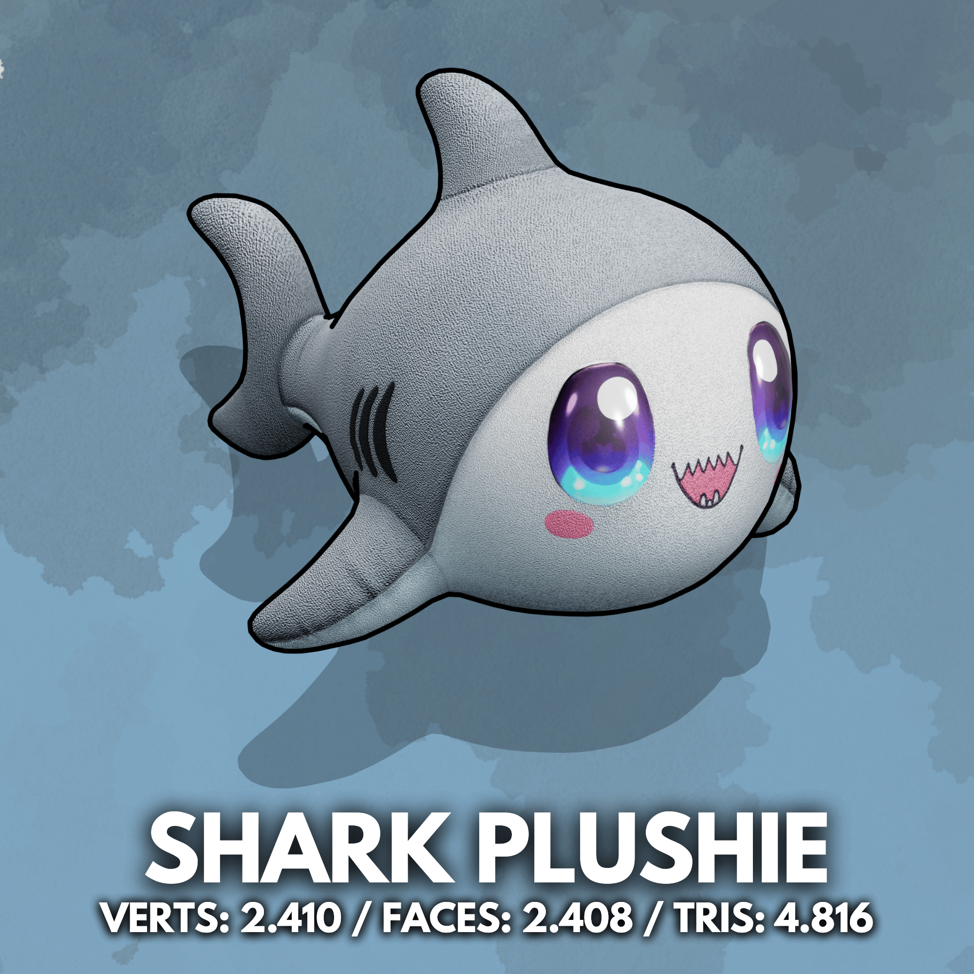 SHARK PLUSHIE - VRC PLUSHIES | WOLVES STUDIO