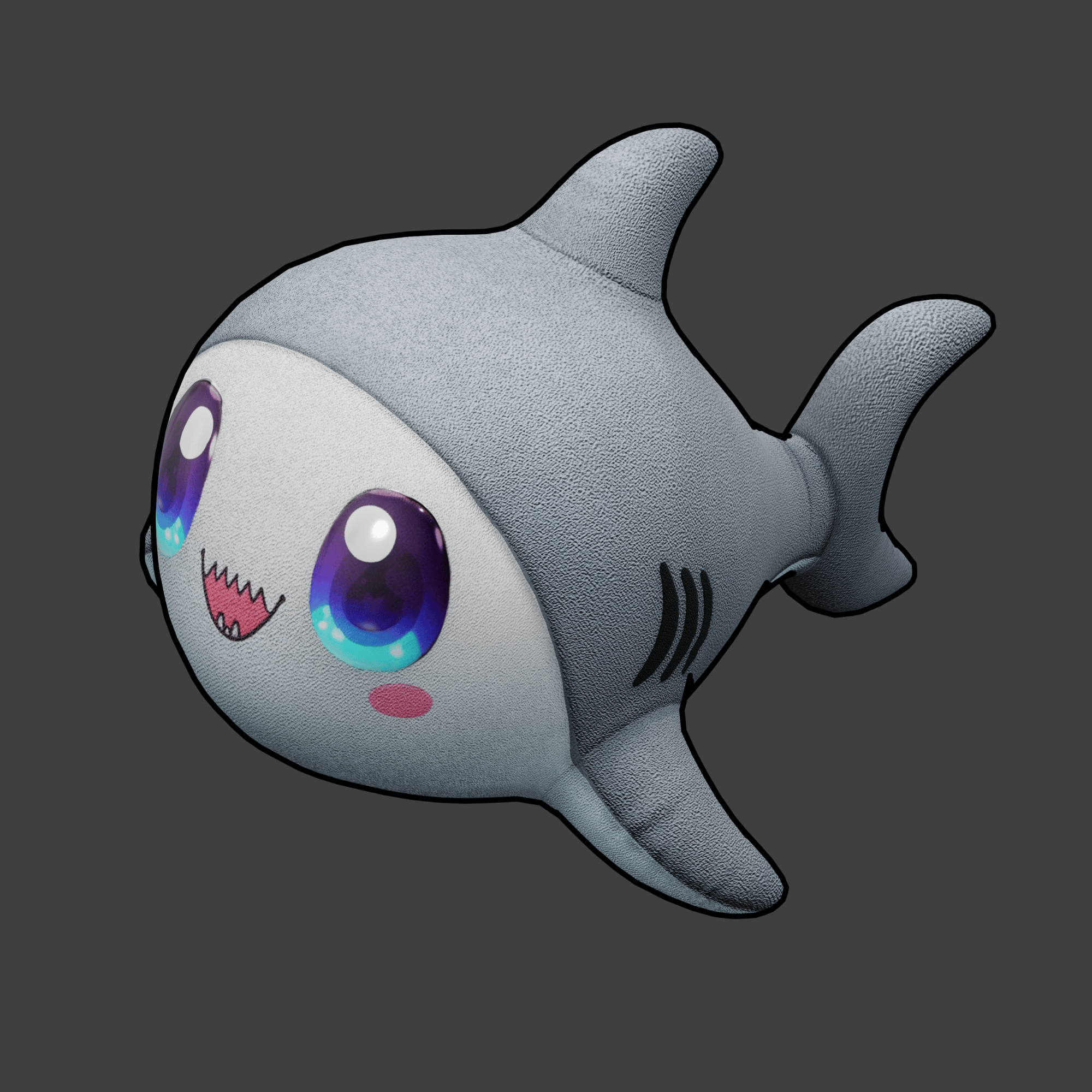 SHARK PLUSHIE - VRC PLUSHIES | WOLVES STUDIO