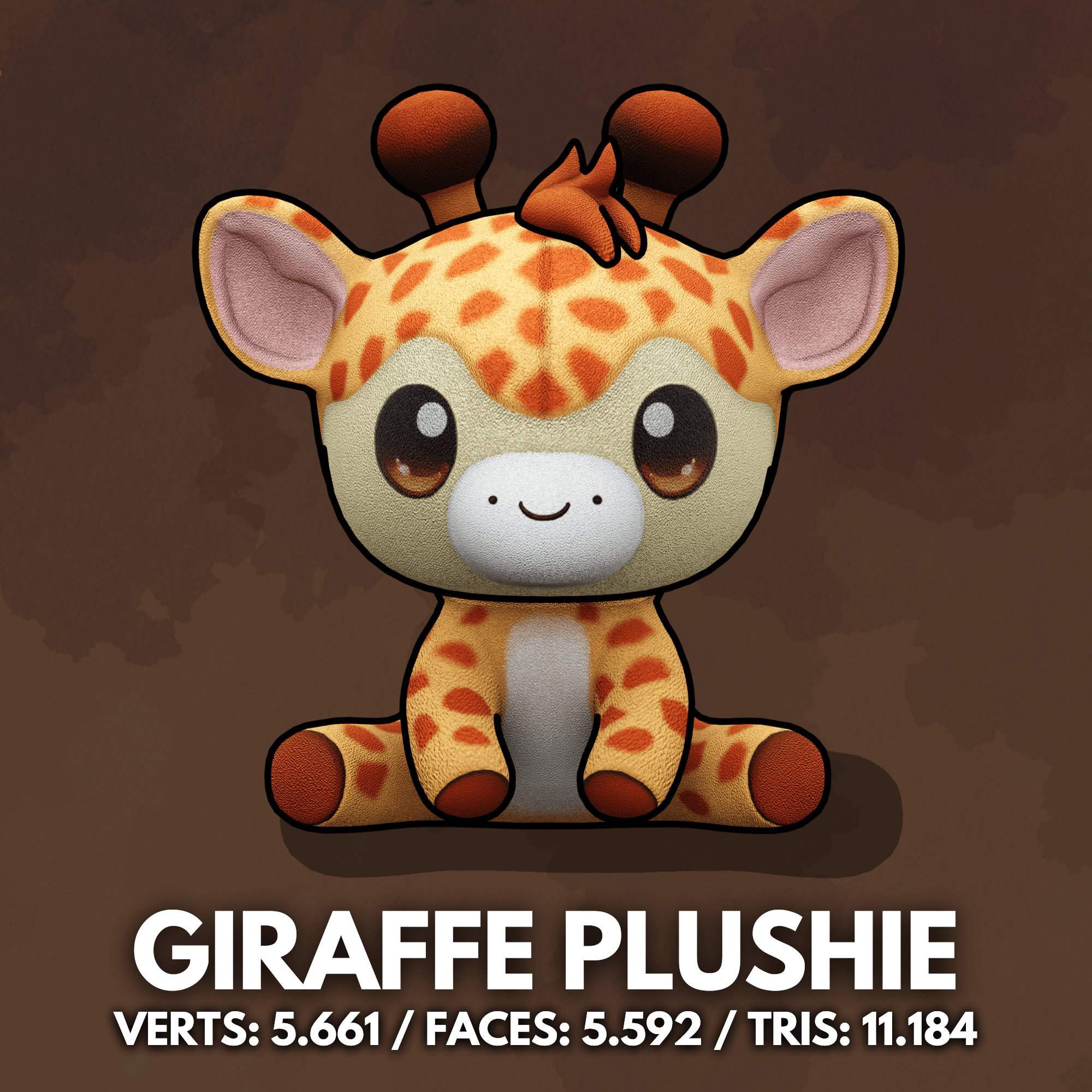 GIRAFFE PLUSHIE - VRC PLUSHIES | WOLVES STUDIO