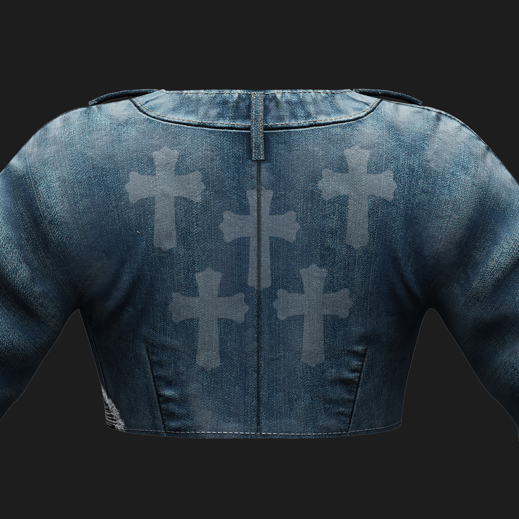 WOMEN'S DENIM JACKET - 3 COLORS | WOLVES STUDIO