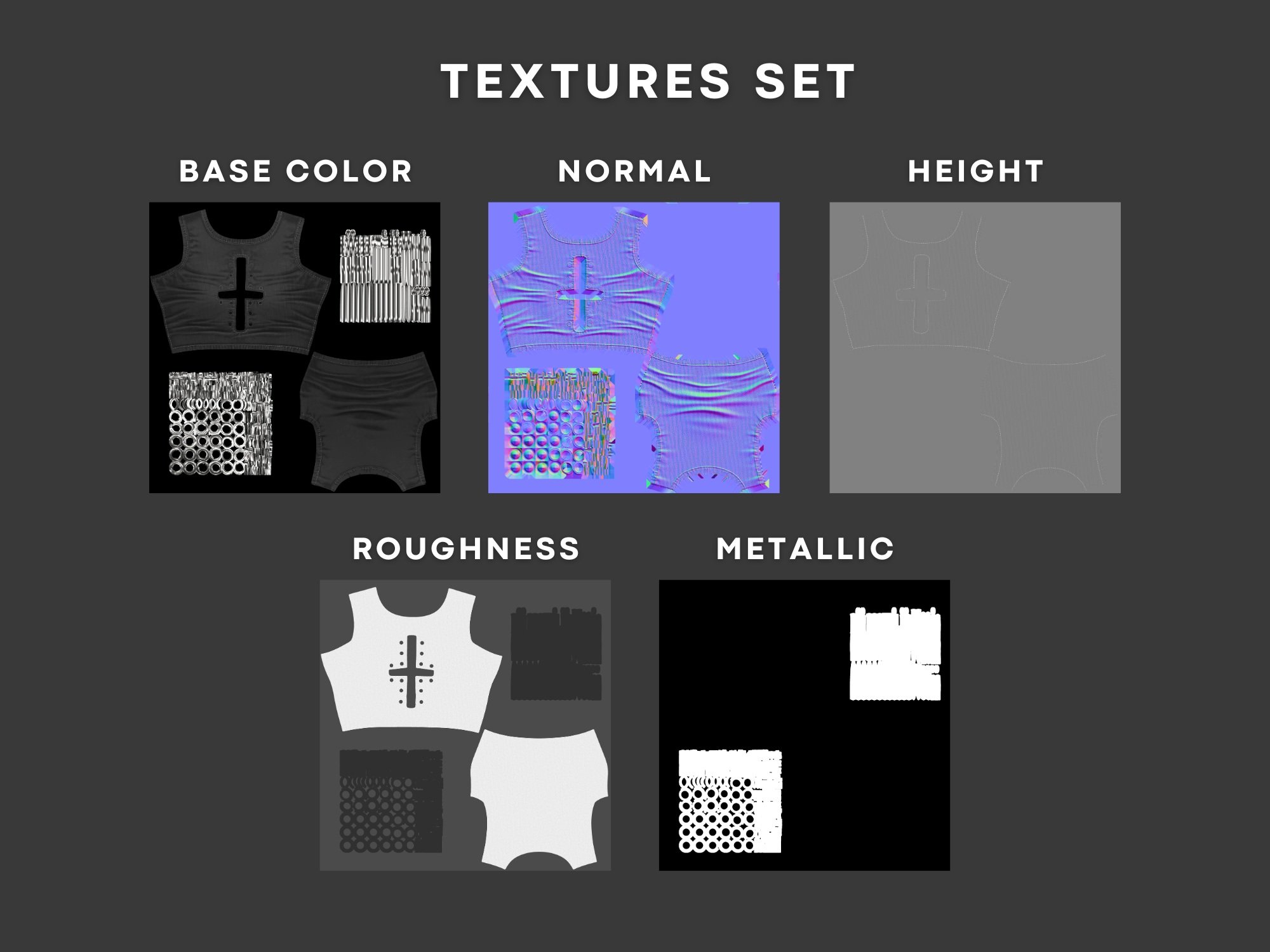 WOMEN'S Y2K 2000's SET VRChat - Cargo Pants + T-Shirt | WOLVES STUDIO