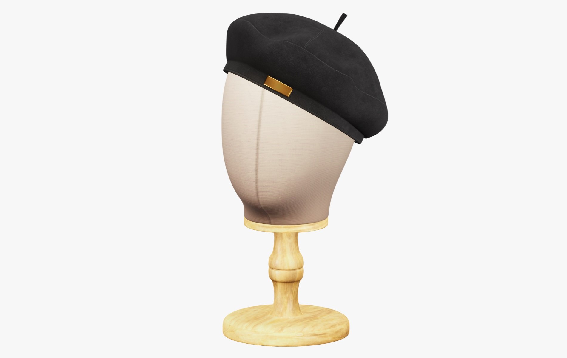Low Poly French Beret Hat Pack | WOLVES STUDIO