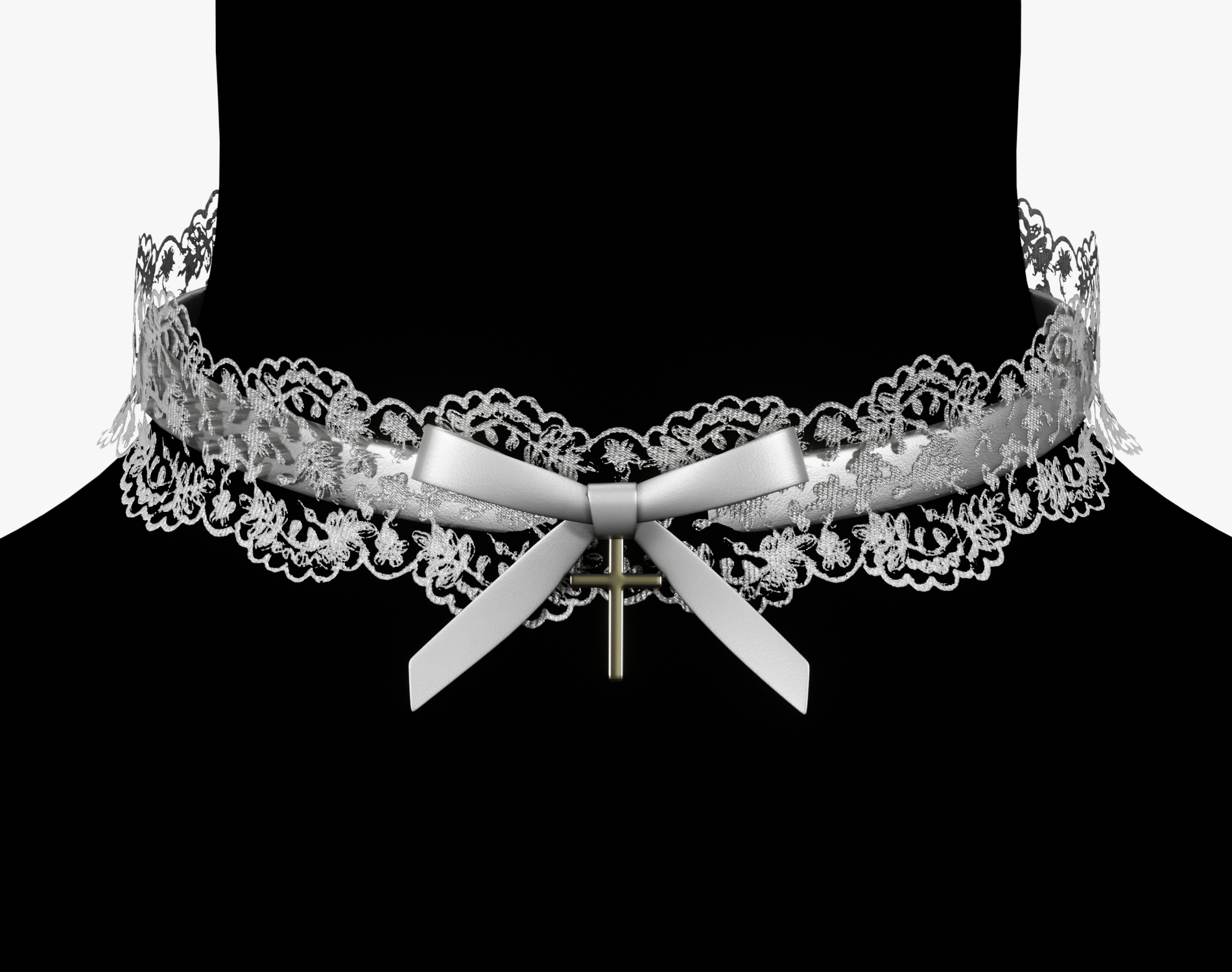 Lace Choker Pack 3 in 1 | WOLVES STUDIO