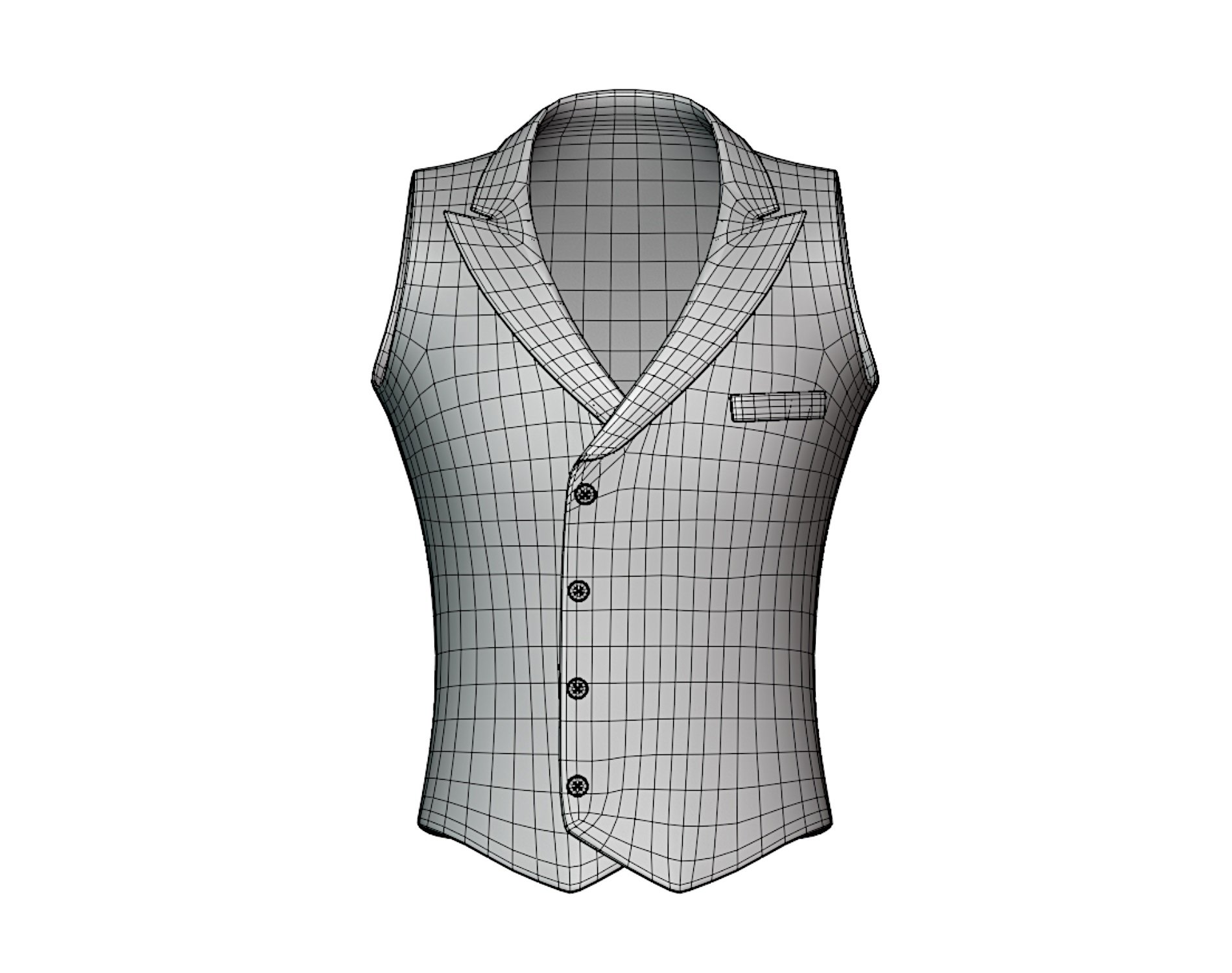 Suit Vest + Shirt Mafia Style Pack 02 | WOLVES STUDIO