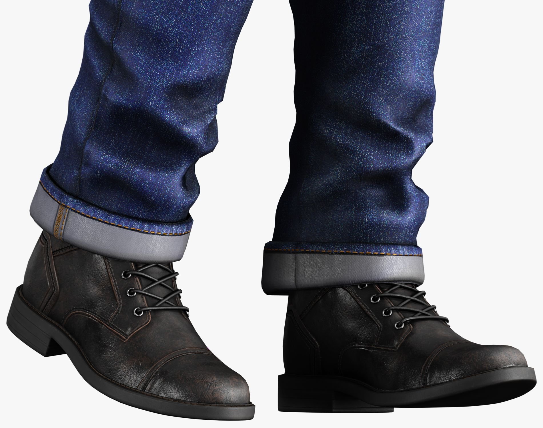 Leather Boots Pack 1 - Game-Ready PBR Footwear for VRChat & Unity | WOLVES STUDIO