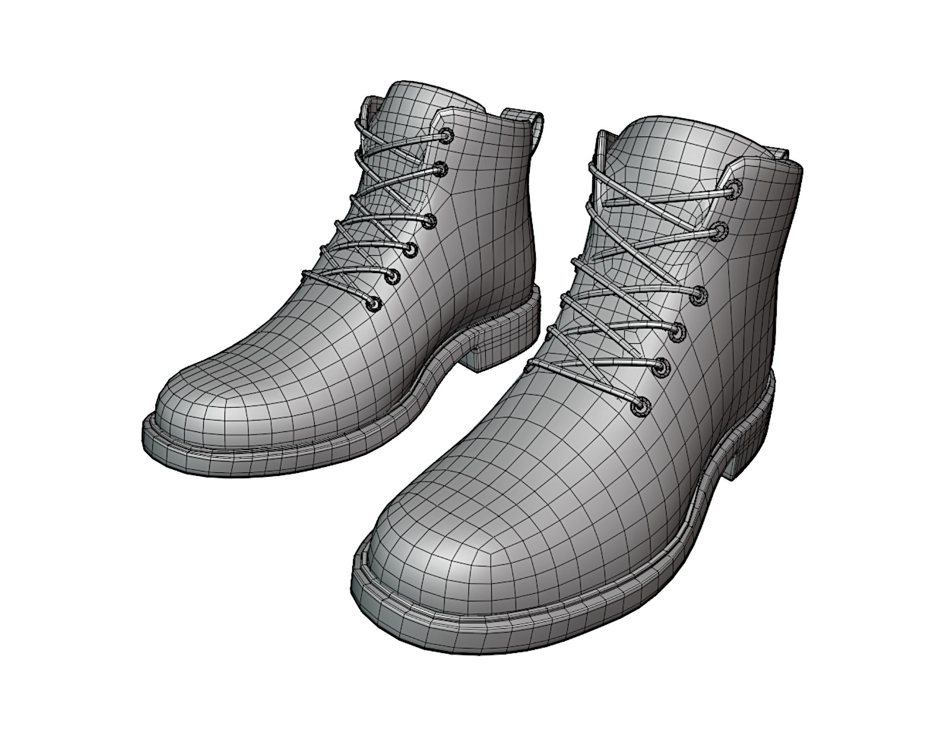 Leather Boots Pack 1 - Game-Ready PBR Footwear for VRChat & Unity | WOLVES STUDIO