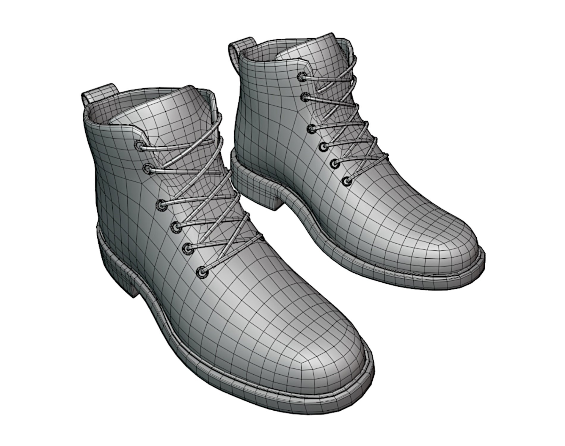 Leather Boots Pack 1 - Game-Ready PBR Footwear for VRChat & Unity | WOLVES STUDIO