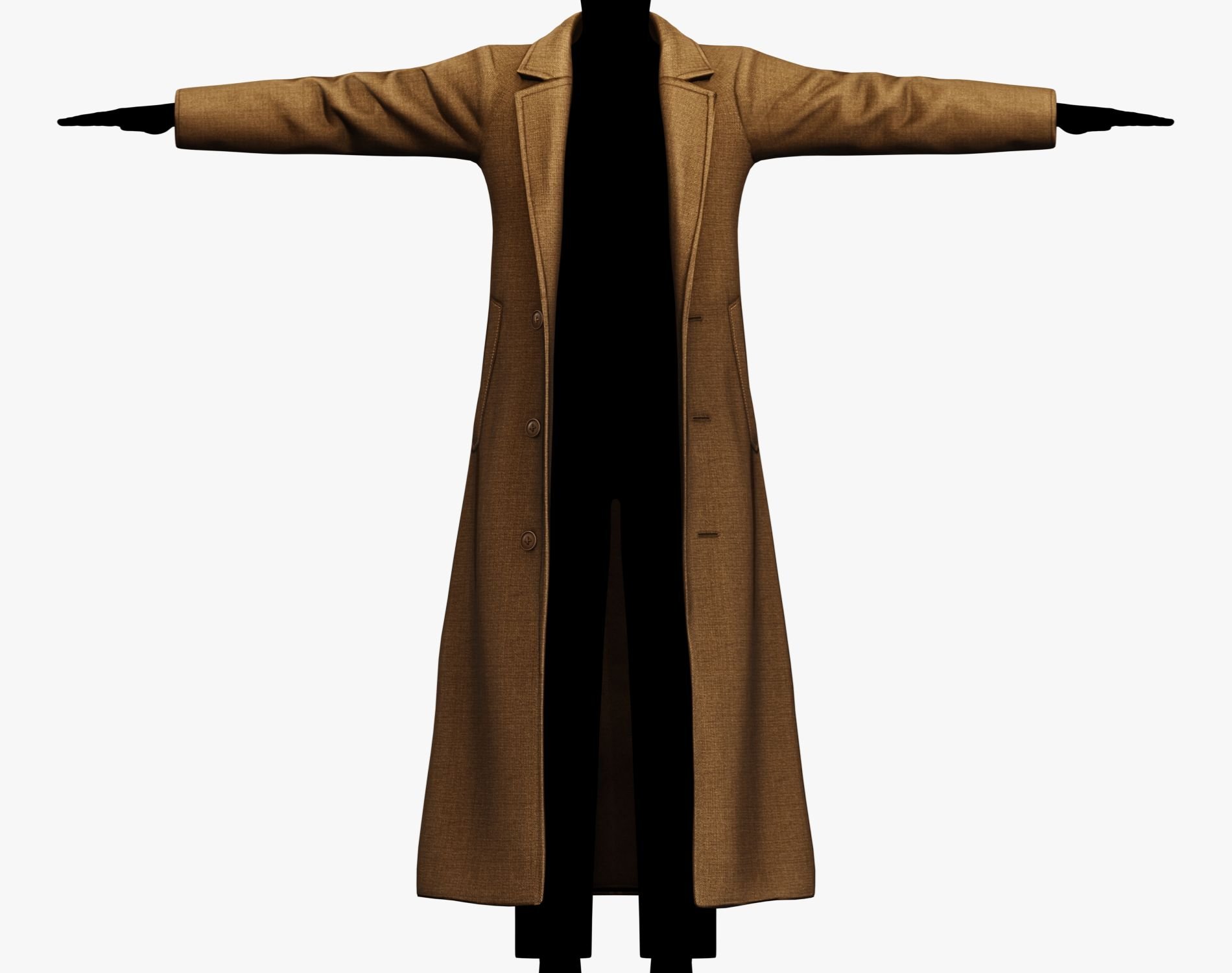 Classic Mens Winter Overcoat | WOLVES STUDIO