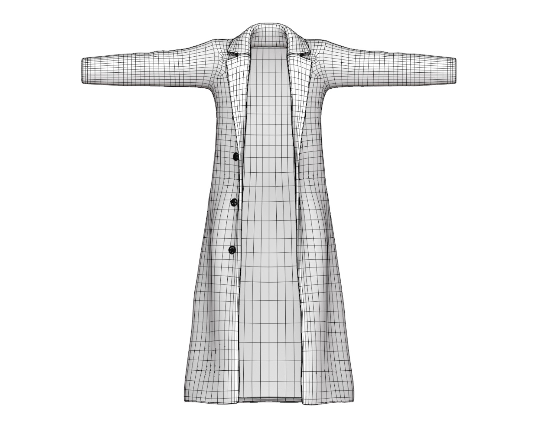 Classic Mens Winter Overcoat | WOLVES STUDIO