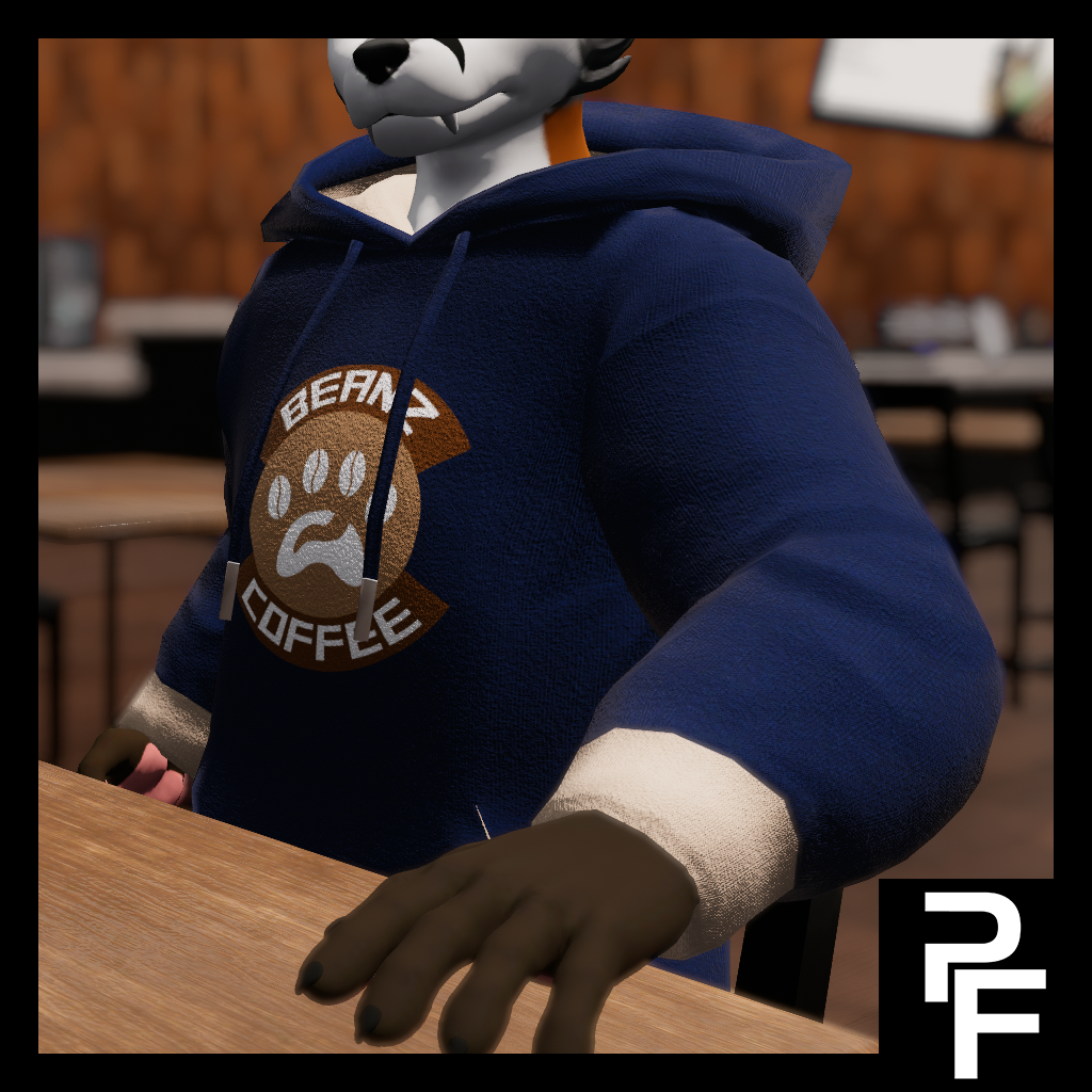 Morghus Hoodie Texture - Coffee Shop