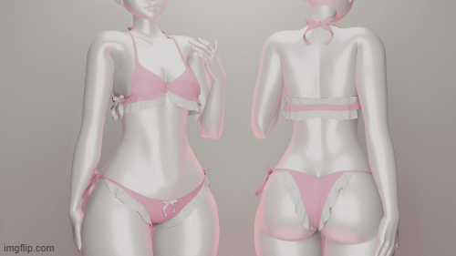(SERVER FREE) Bikini Frill Set