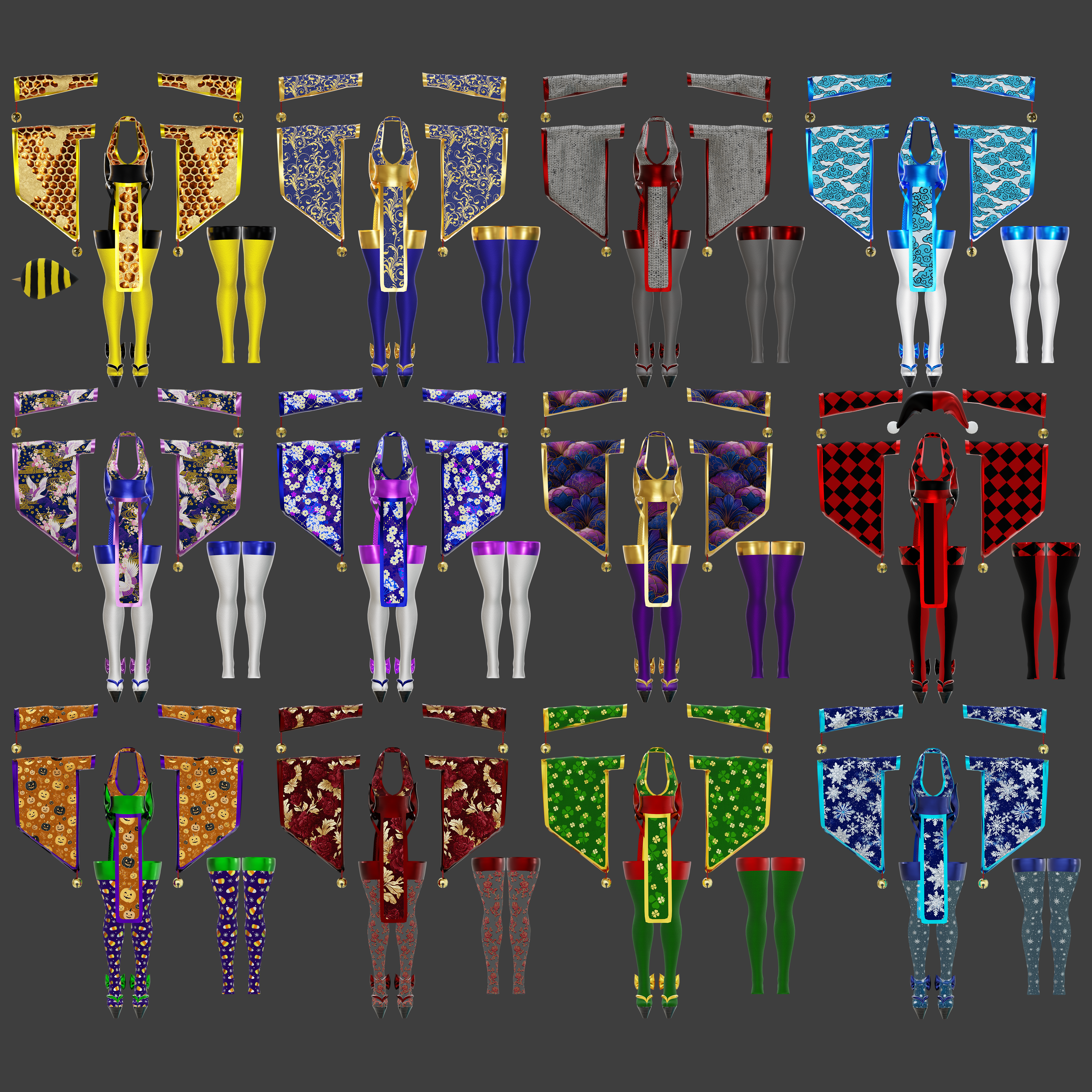 KIMONO OKOBO SET