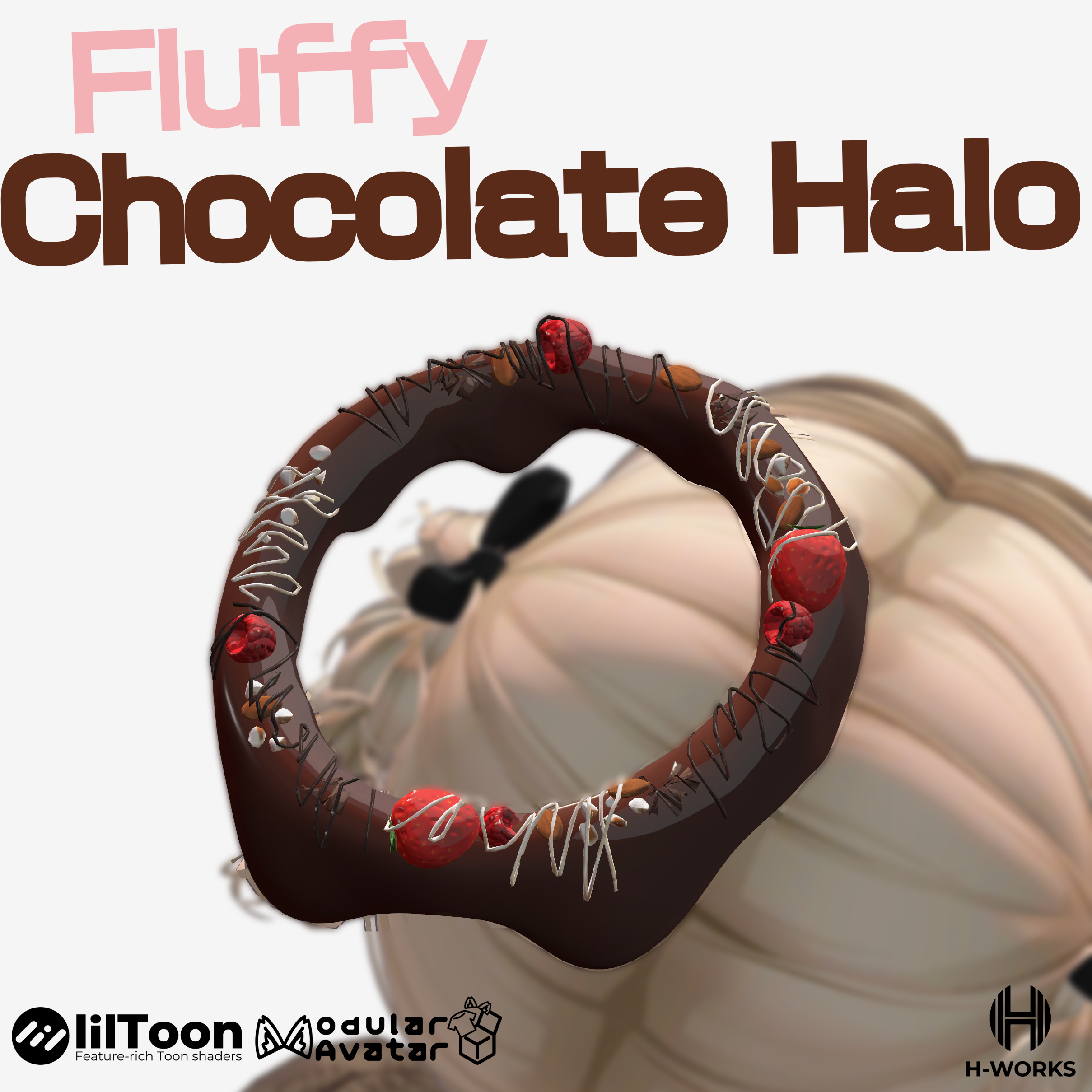 Fluffy Chocolate Halo