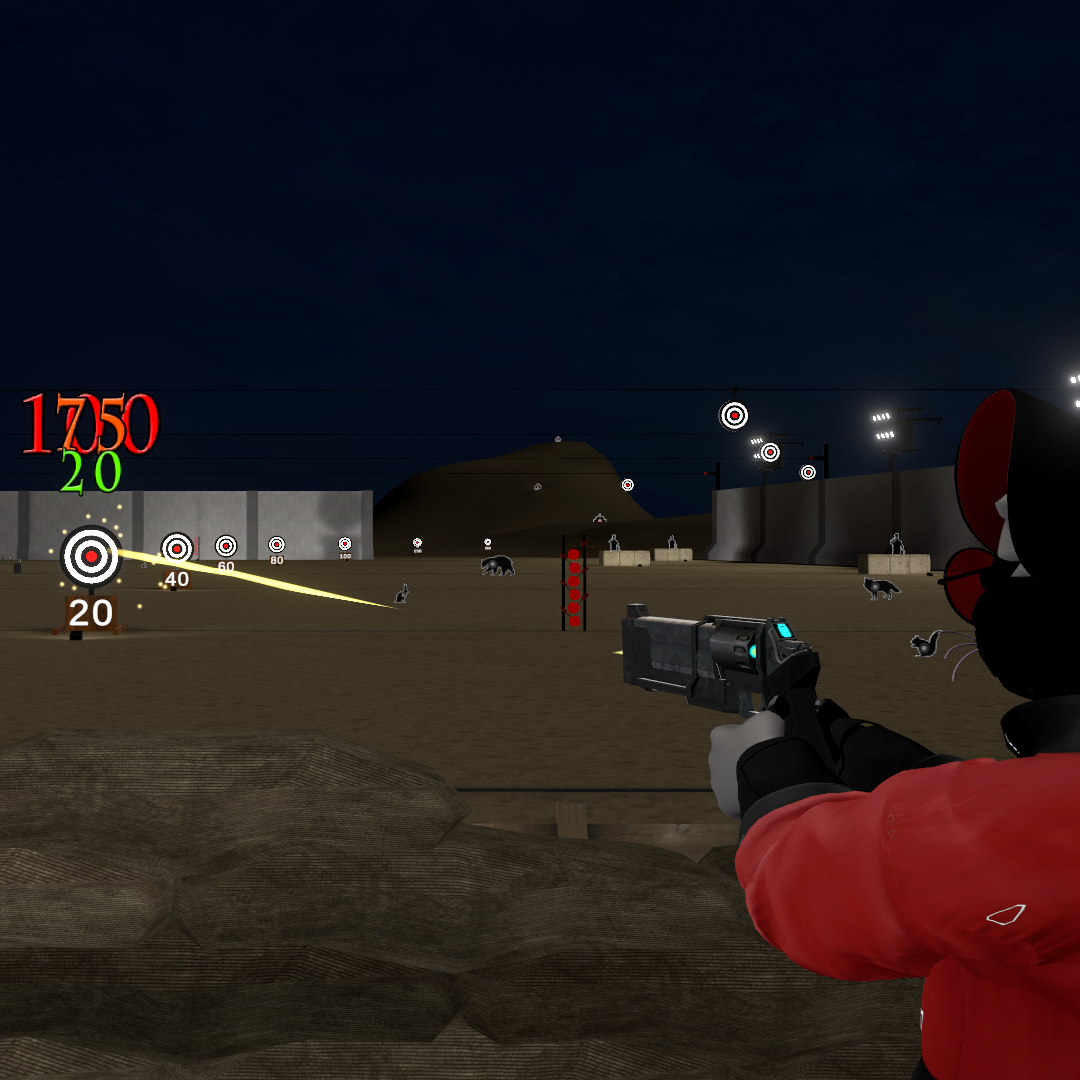 Piercer Revolver from ULTRAKILL (VRChat)