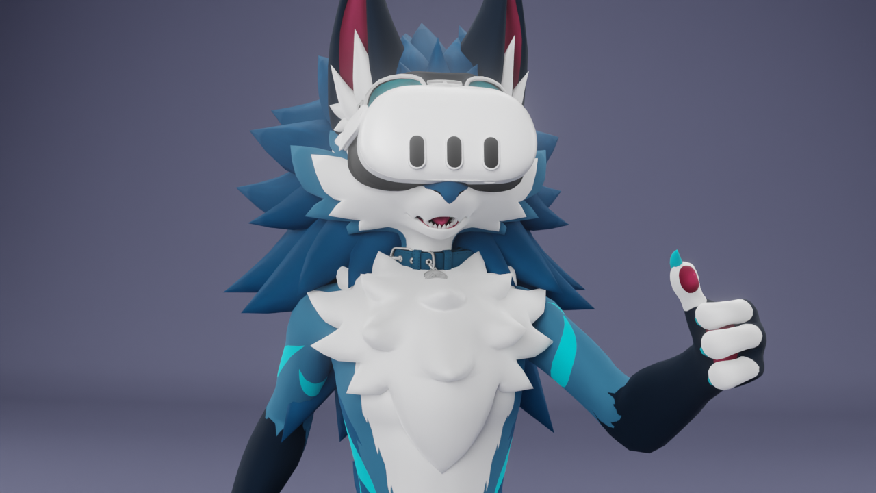 Universal Meta Quest 3 Headset for VRChat Avatars