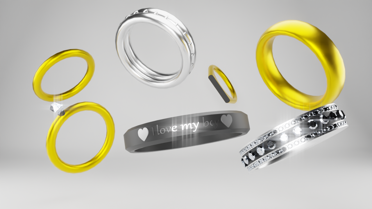 VRChat Ring Collection Pack