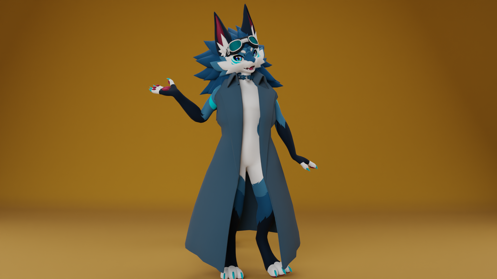 Universal Trench Coat – VRChat Avatar Accessor
