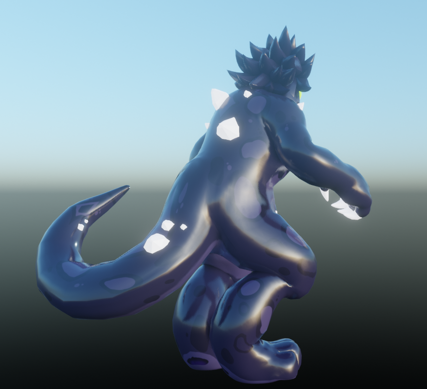 Crystal Snake / Hebi VRChat Furry Base