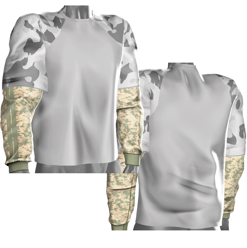 male layered tshirt