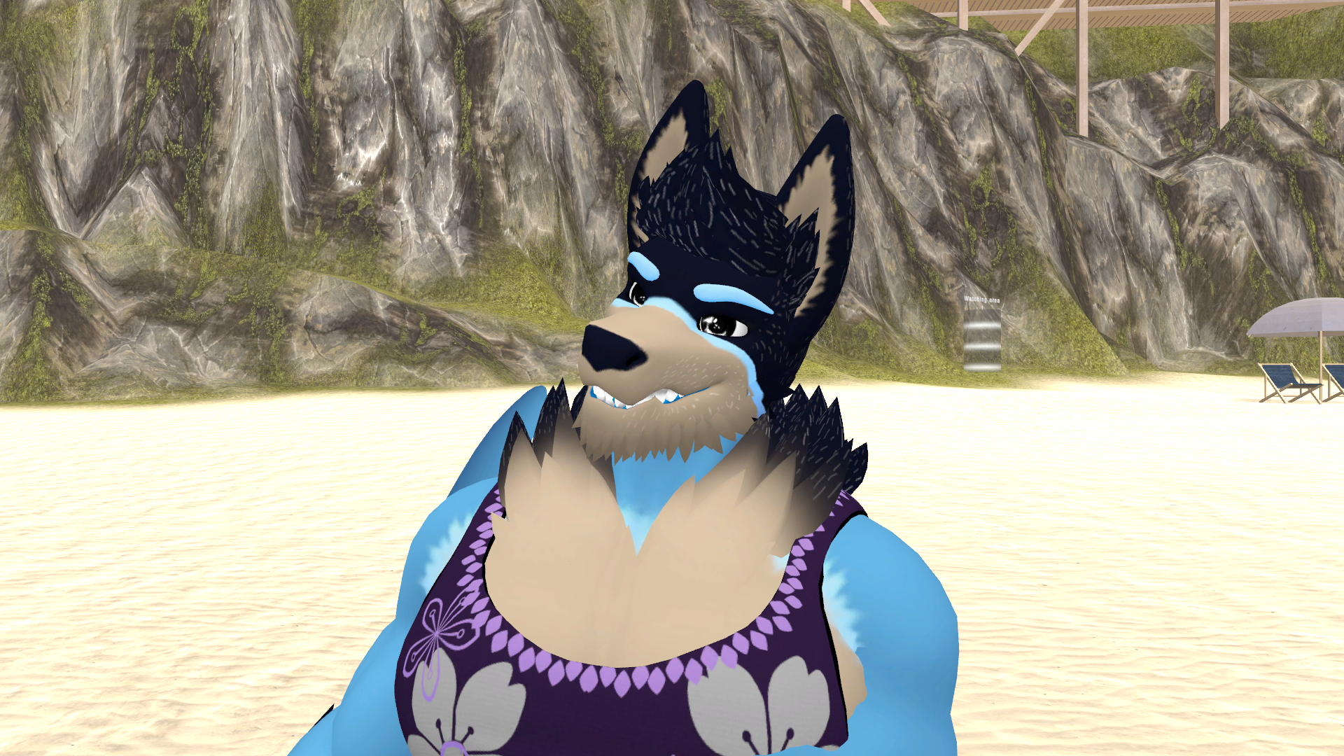 Bandit Heeler : Papa-Gen Texture SFW