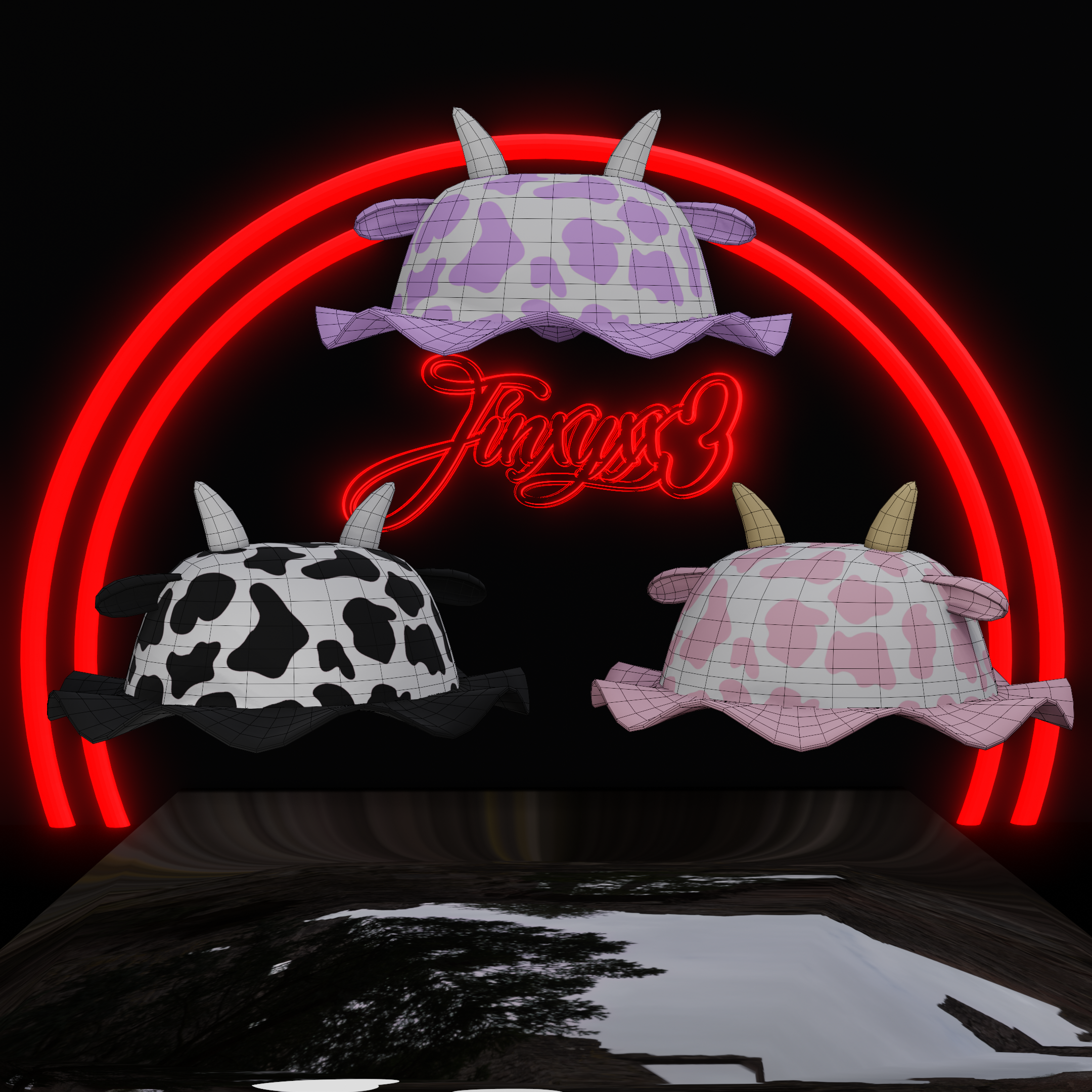 Cow Bucket Hat (Free In Nitro)