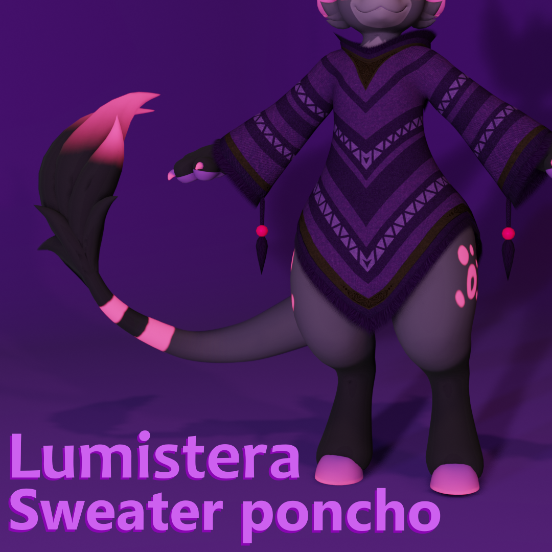 Lumistera sweater poncho