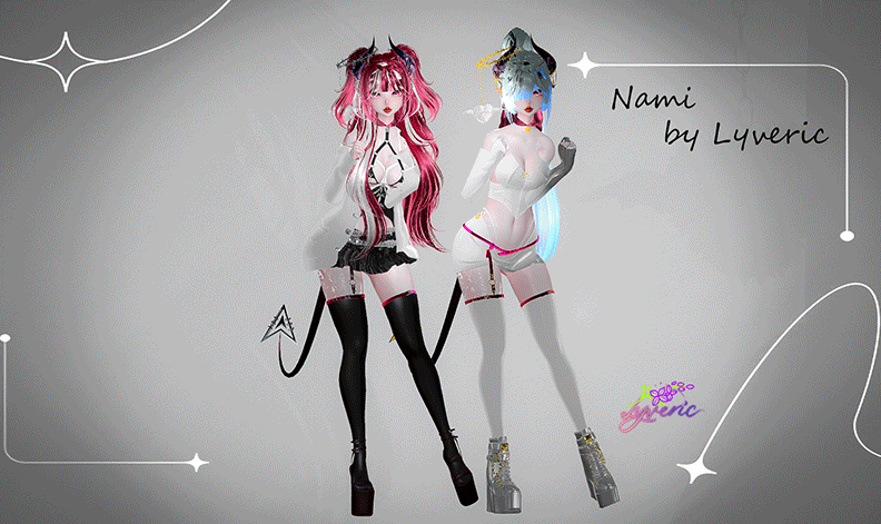 波 ɴᴀᴍɪ; Nami Ed VRChat Avatar PC 3.0 Phys Bones