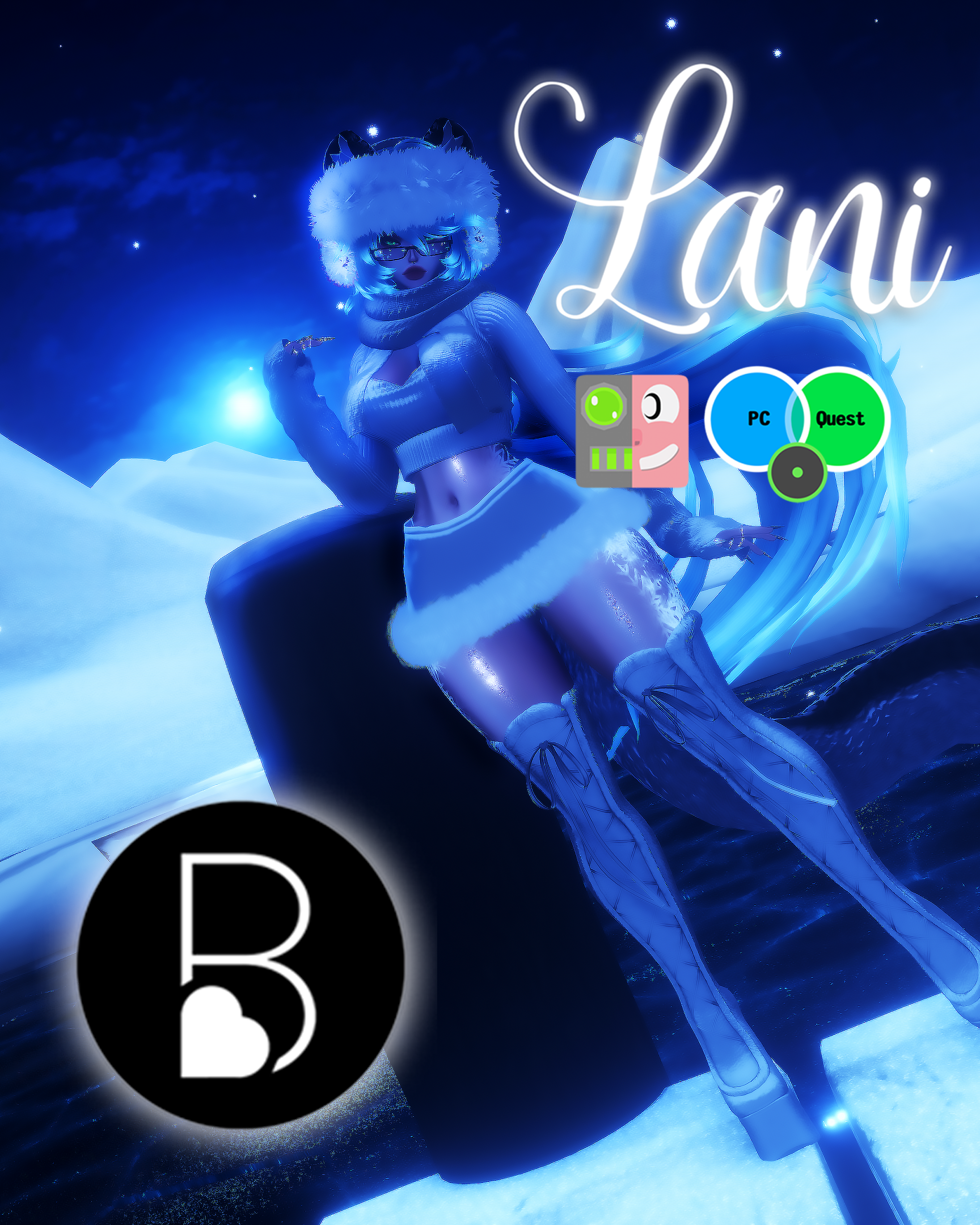 Lani PC, Quest and Opti (Face Tracking)