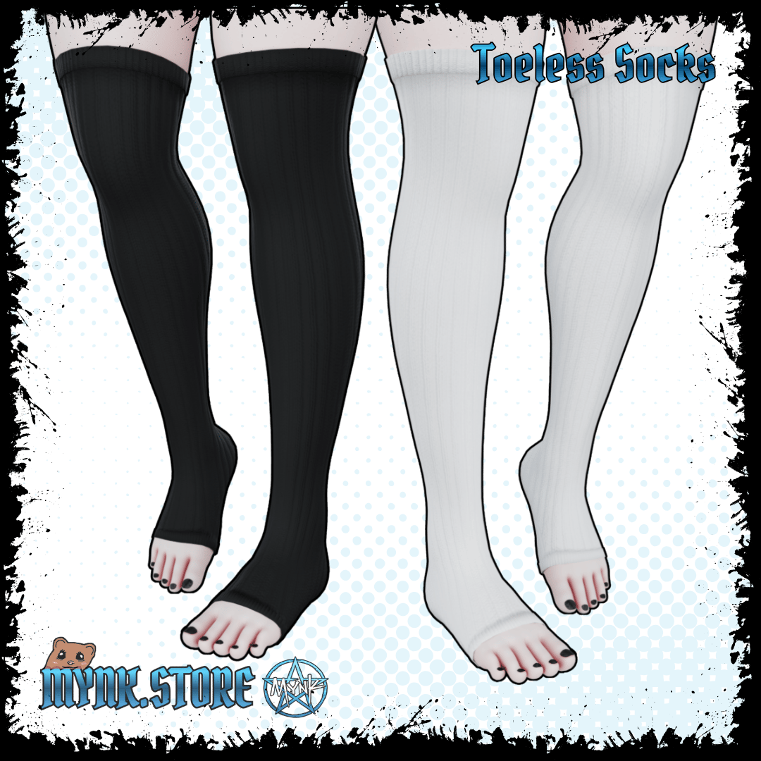 Knit Toeless Socks