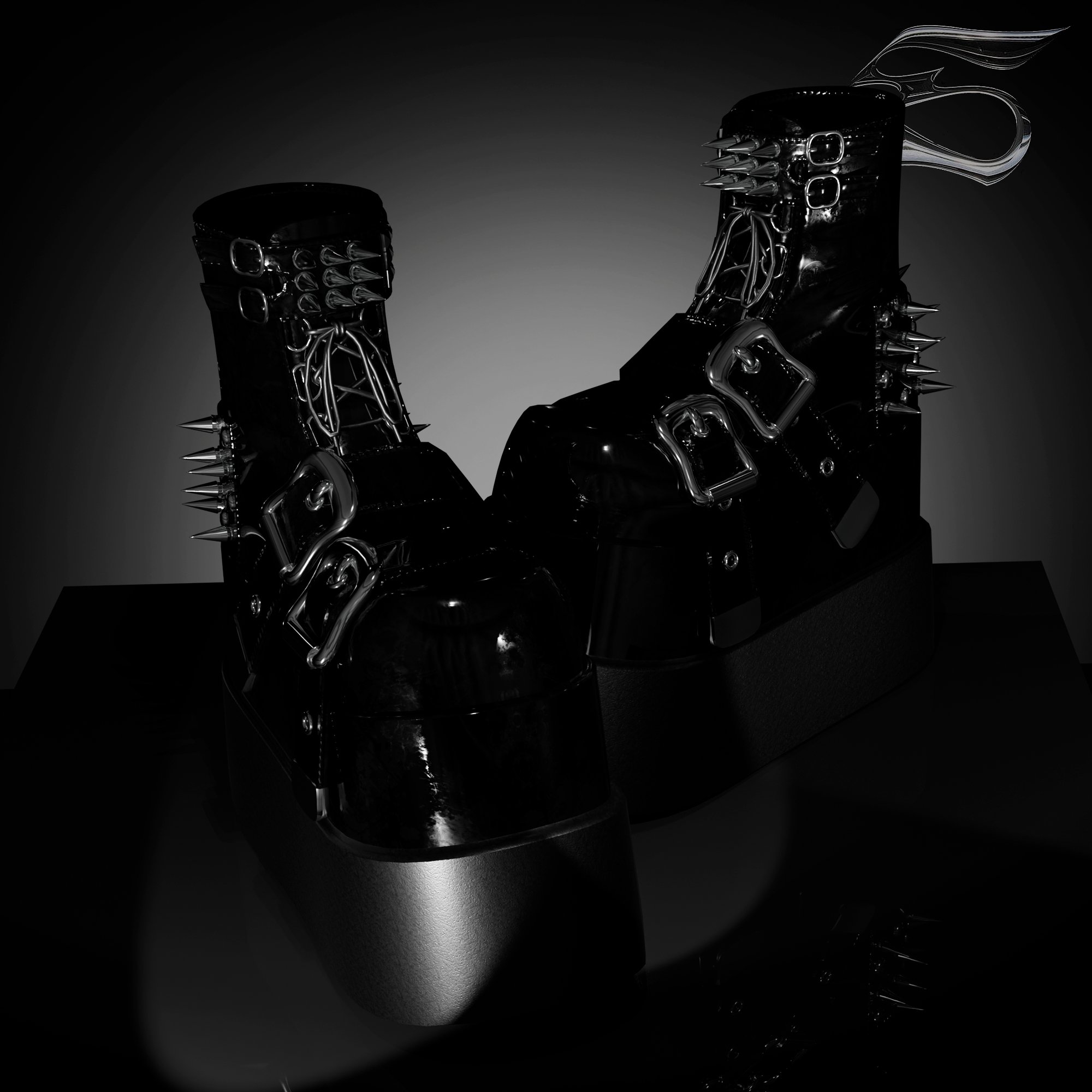 Boots latex metal (personal and commercial)