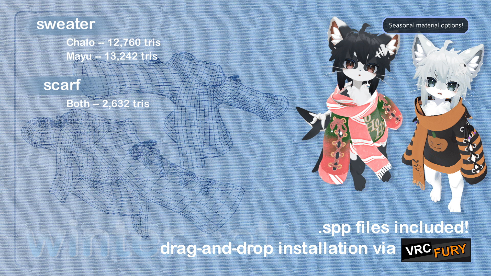 Winter Set - for Chalo and Mayu base