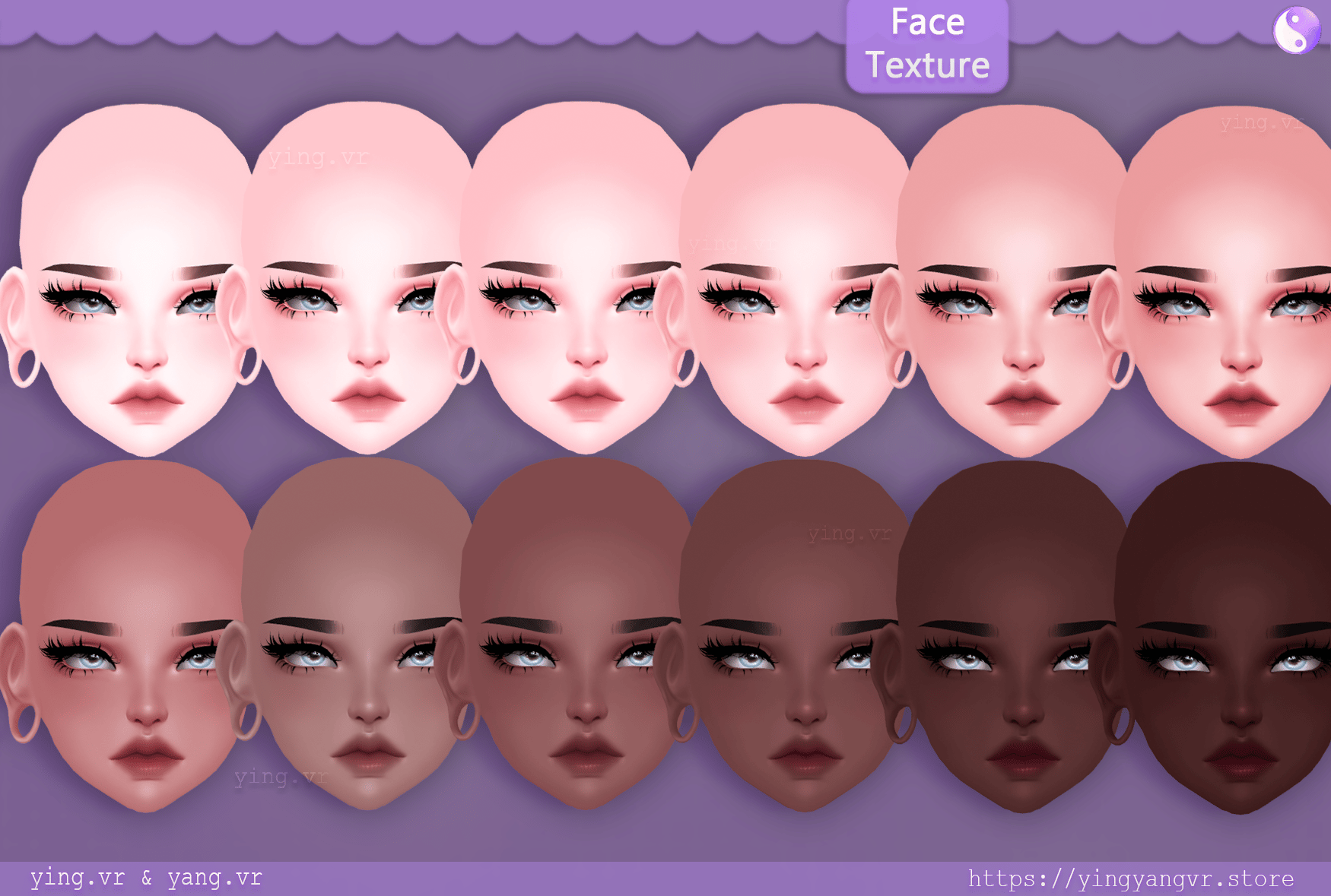 Face Texture - Yume's Head