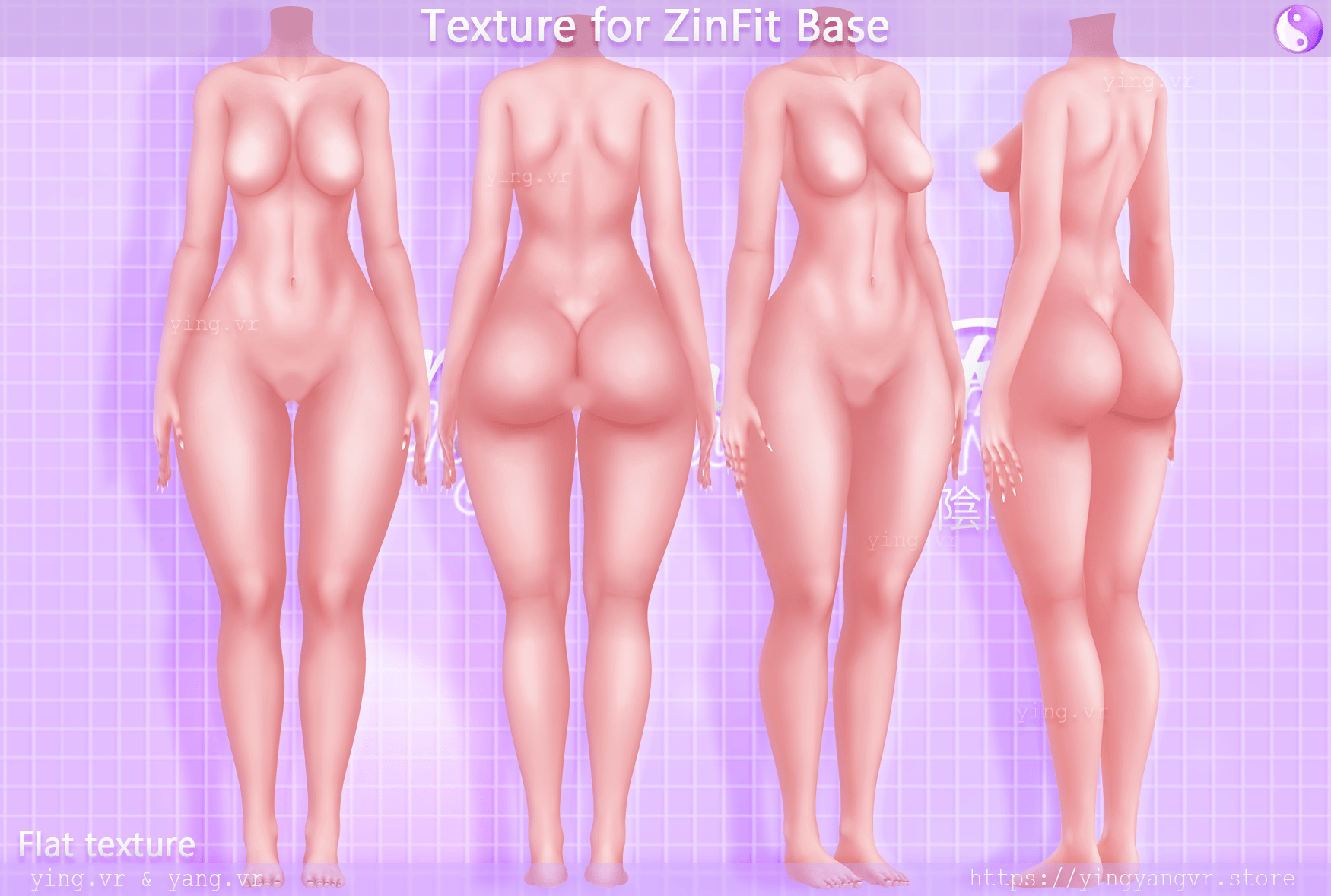 Skin Texture Pack - Zin Fit Base