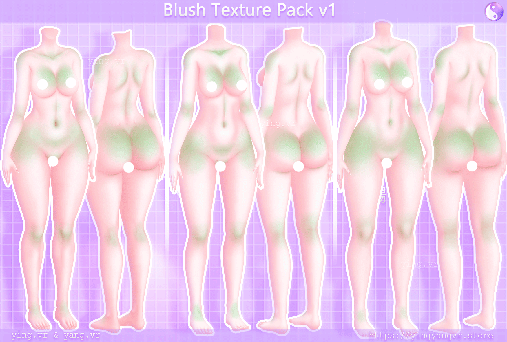 Body Blush Pack / 6 Bases