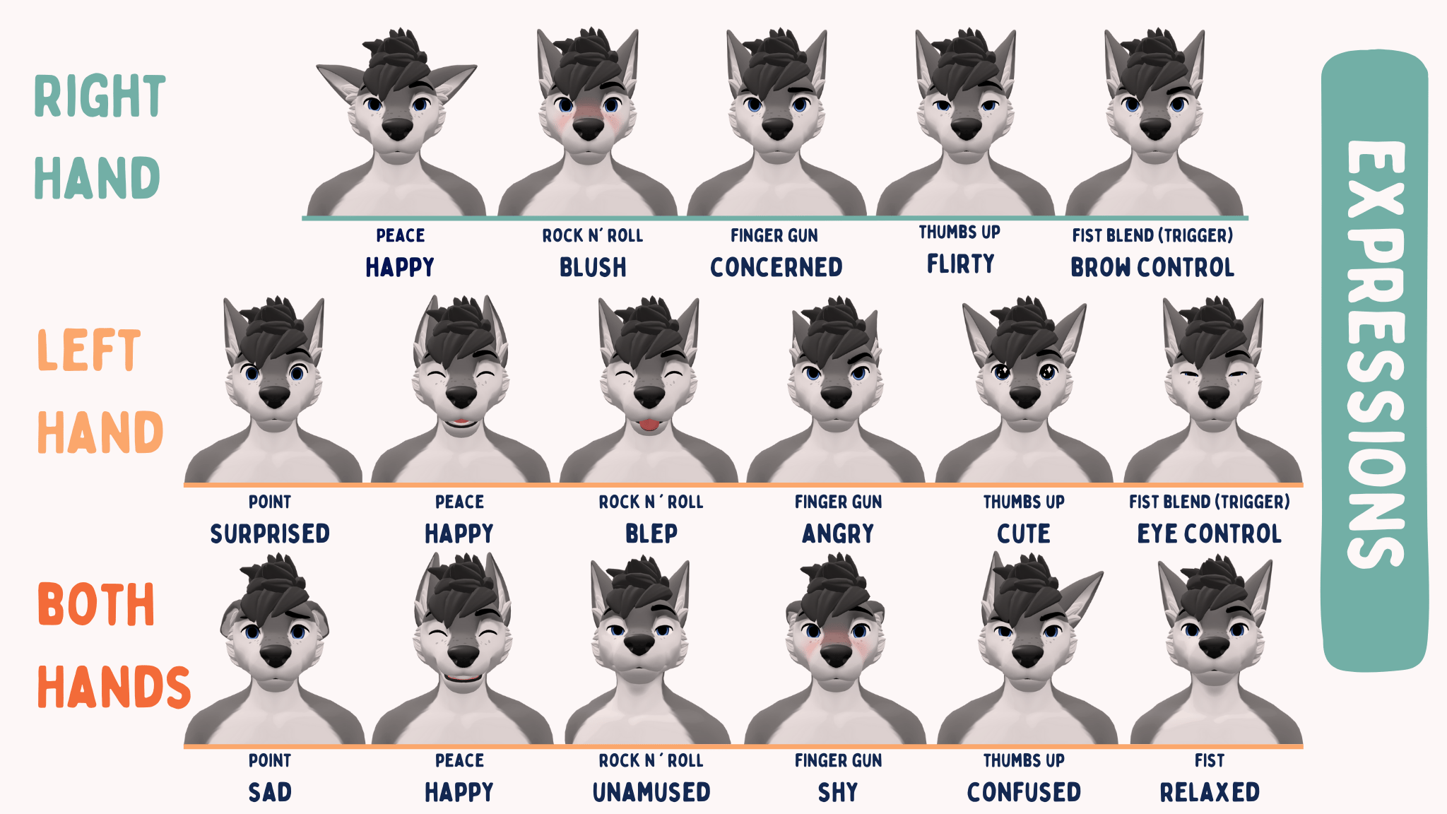Winterpaw's VRChat and VTuber Masc Canine