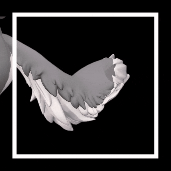Winterpaw's Floofy Tail ~ VR Avatar Asset