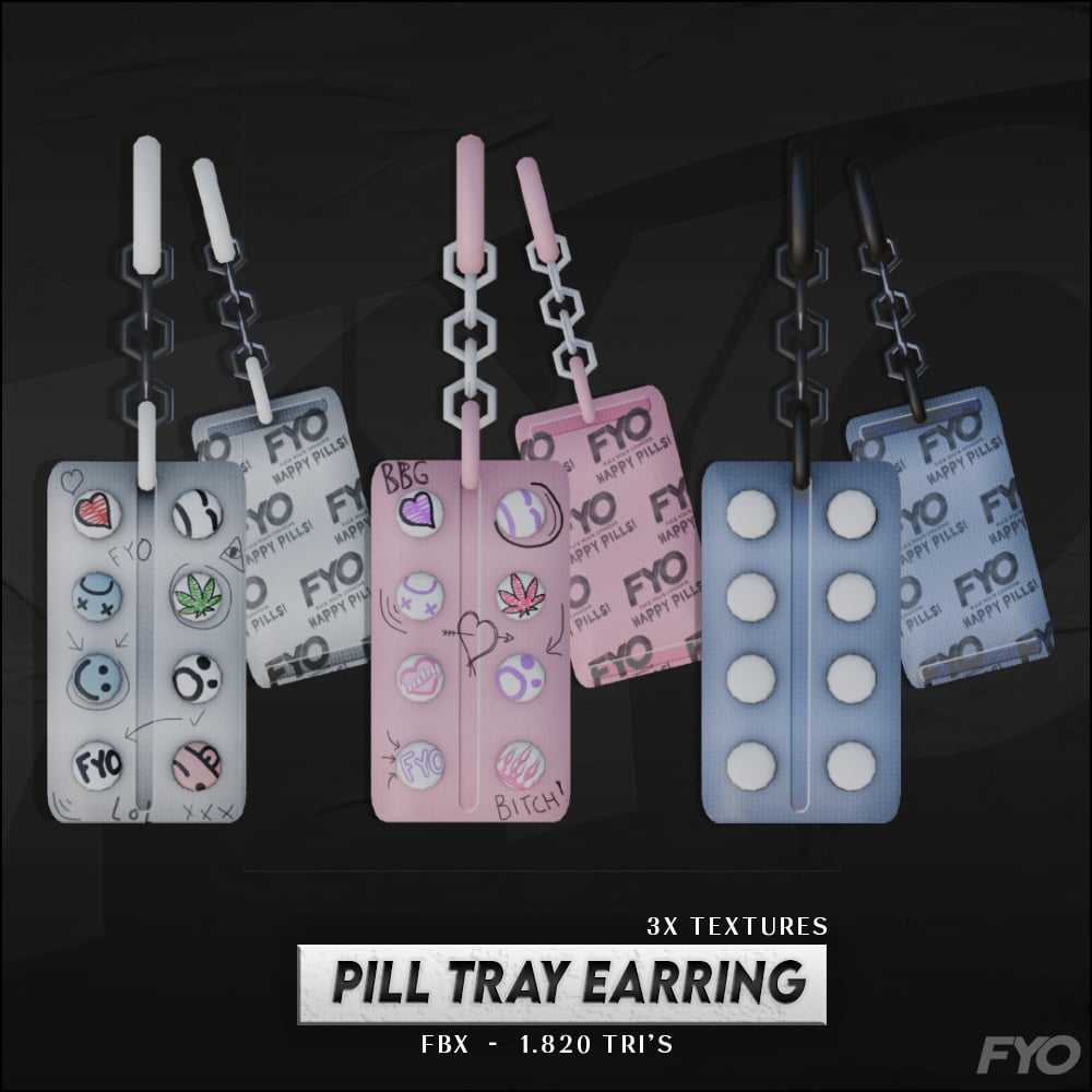 FYO Pill Tray Earring