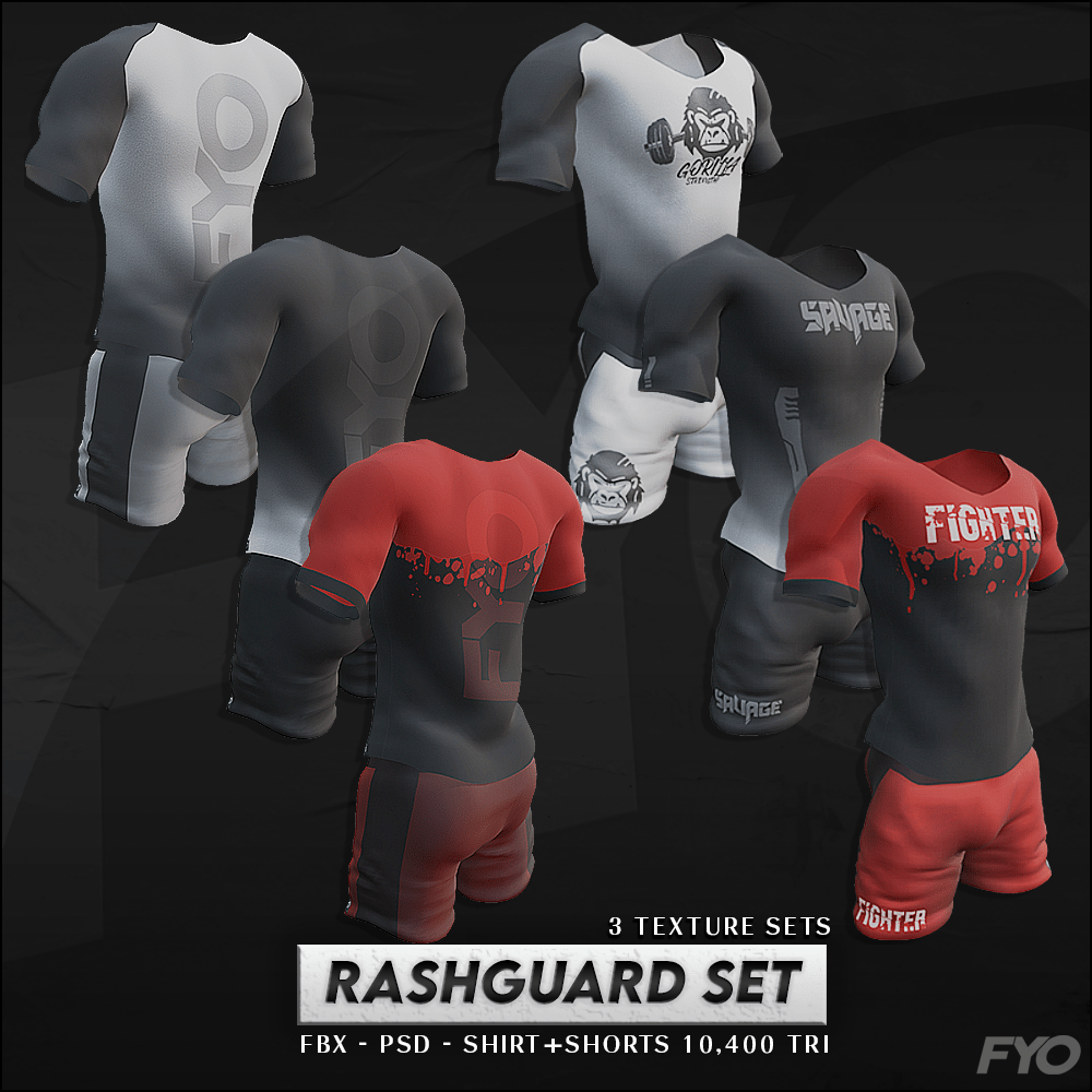 FYO Rash Guard Set