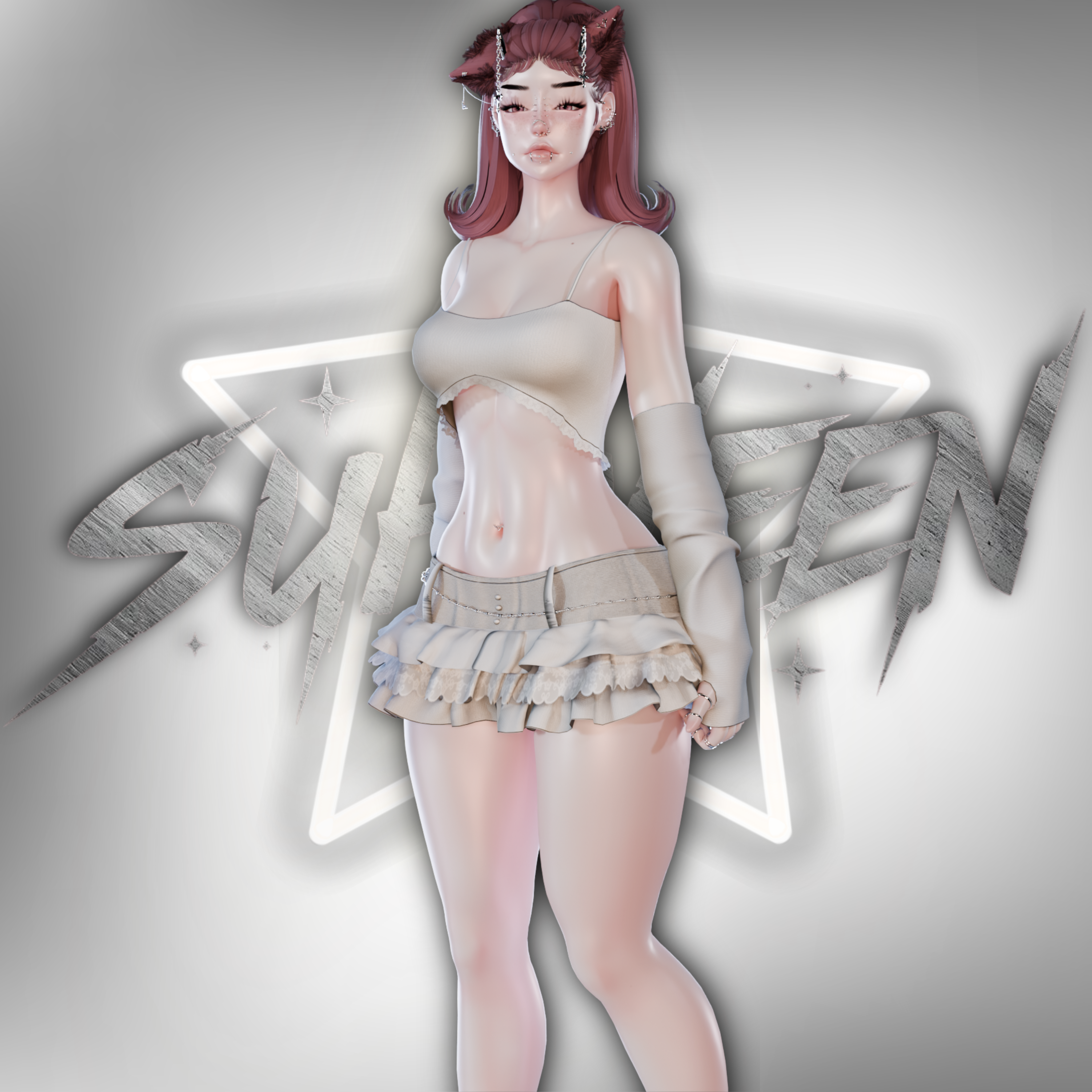 SC2. Skirt & Tank [VRChat Asset]