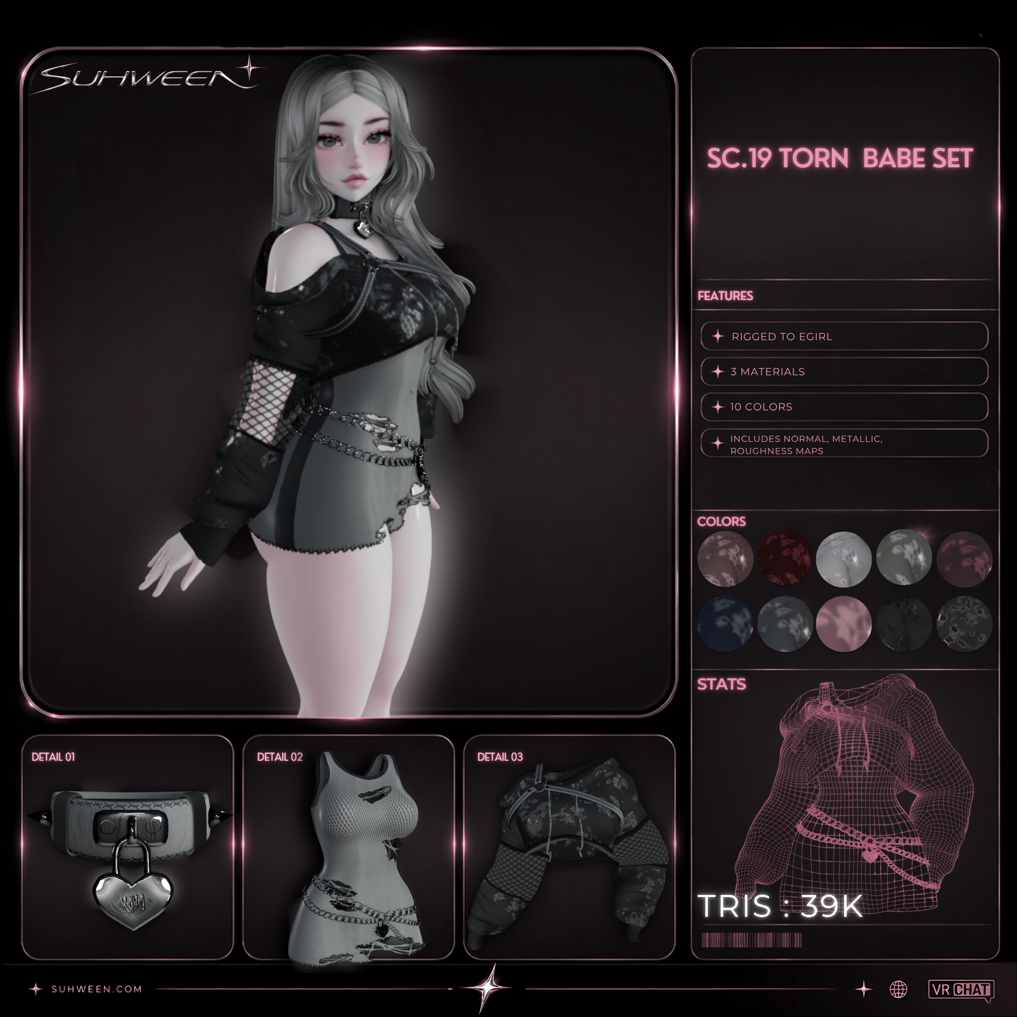 SC. 19 Torn Babe Set