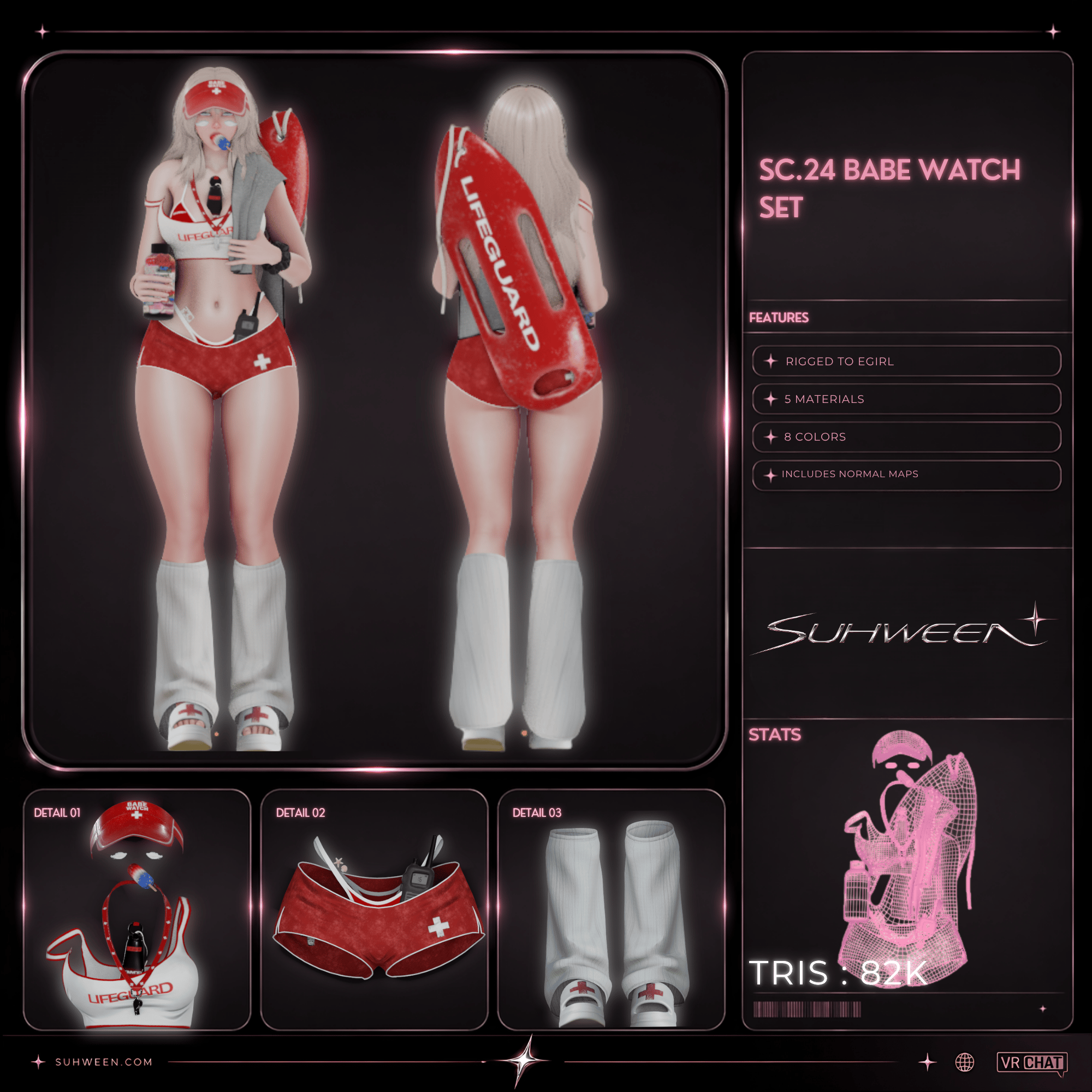 SC23. Babe Watch Set