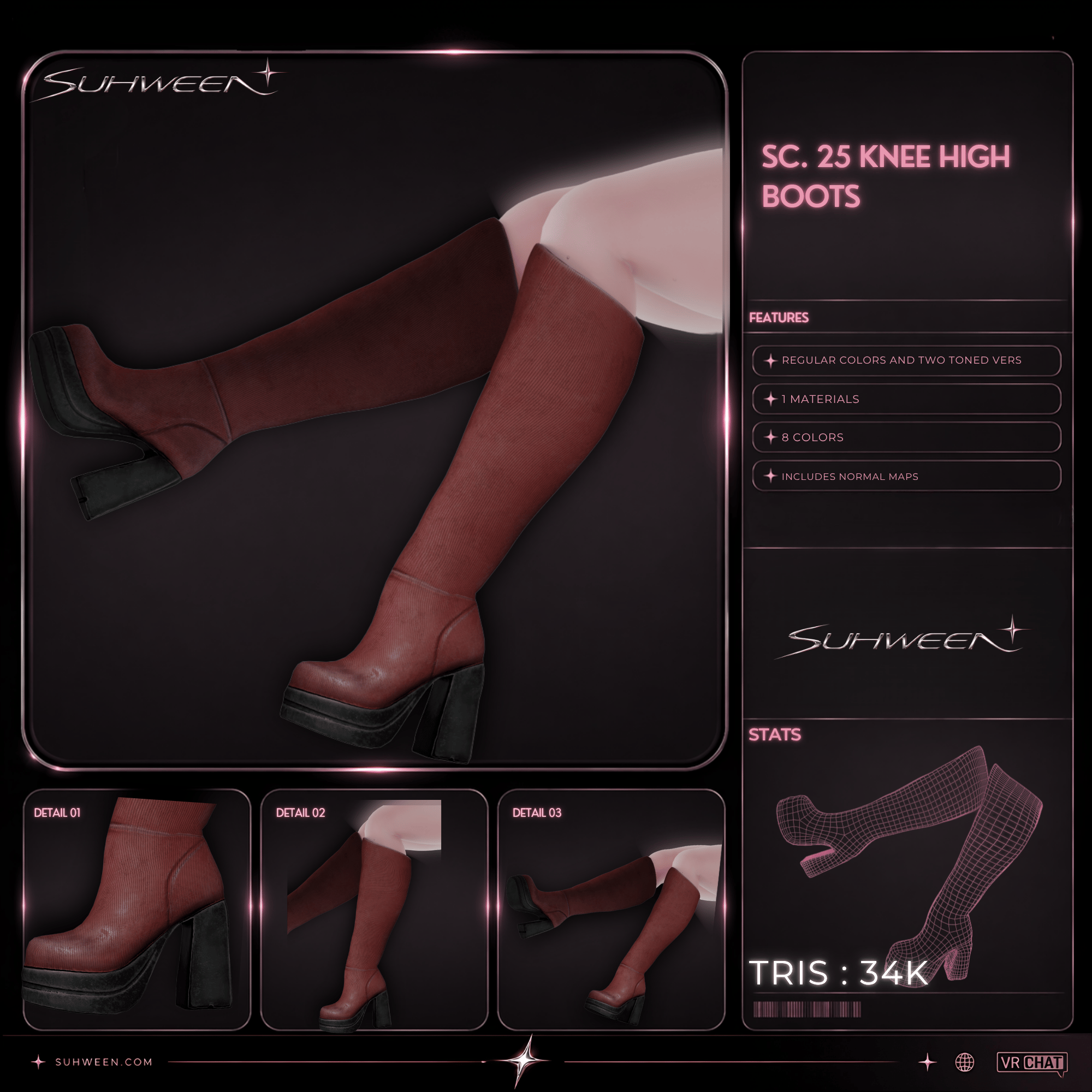 SC. 25 Knee High Boots
