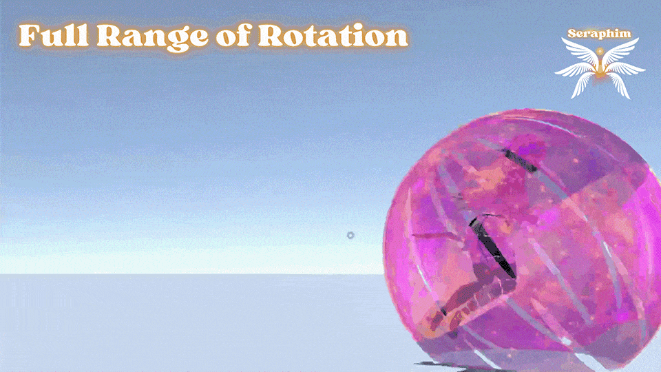 Giant Rolling Hamster Ball (VRCFury Prefab)
