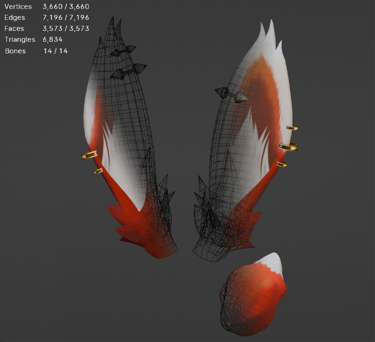 Crimson Bunny Set (VRCFury and Modular Avatar)