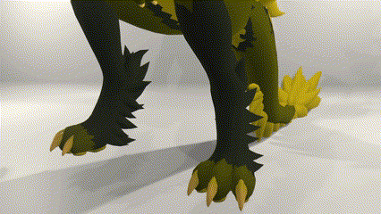 Extra Nardoragon Fluff (Ears and ankles)