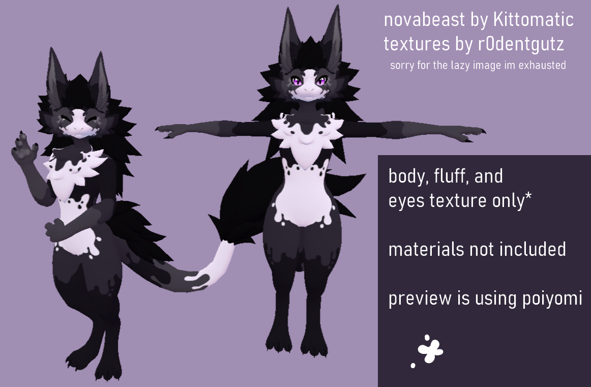 Inky Novabeast Texture