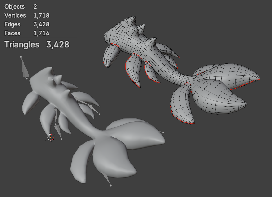 Alien Fish / Whale Tail